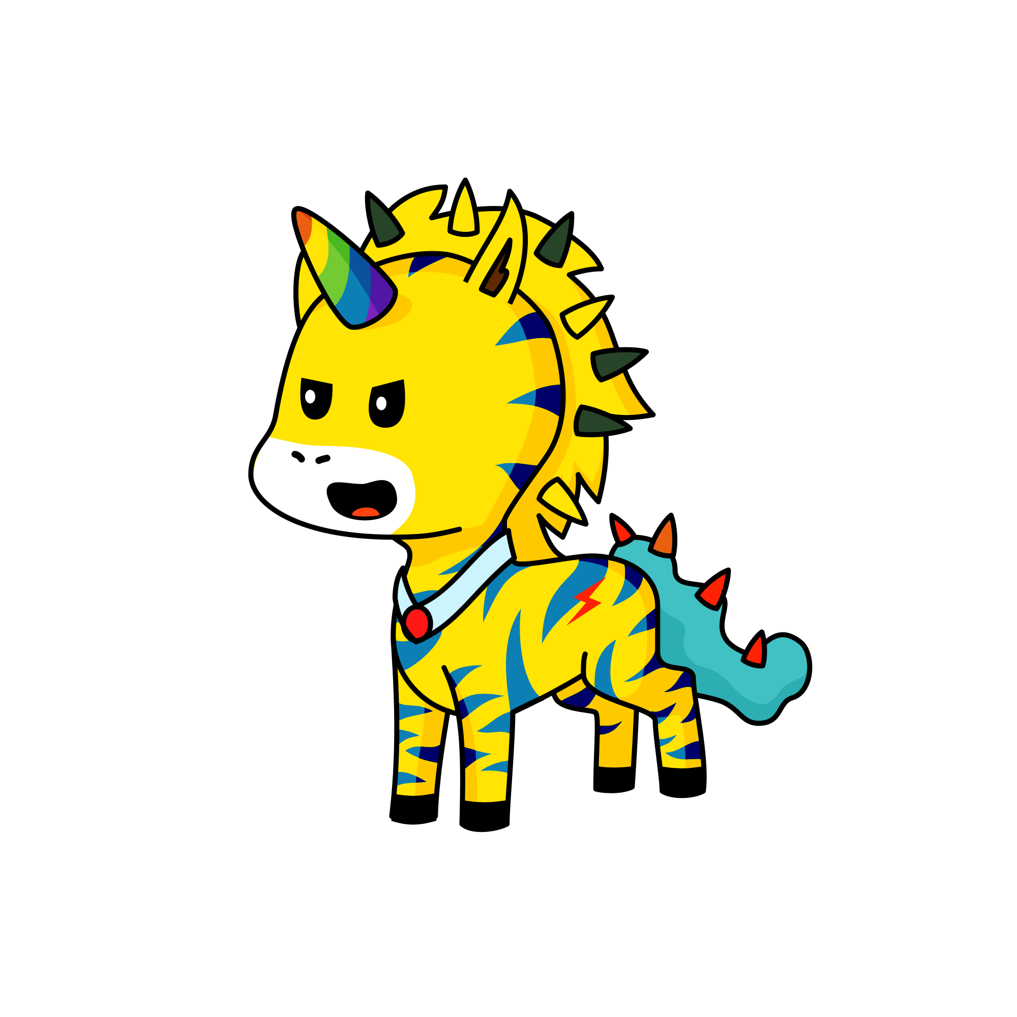 Jellybean, the unicorn