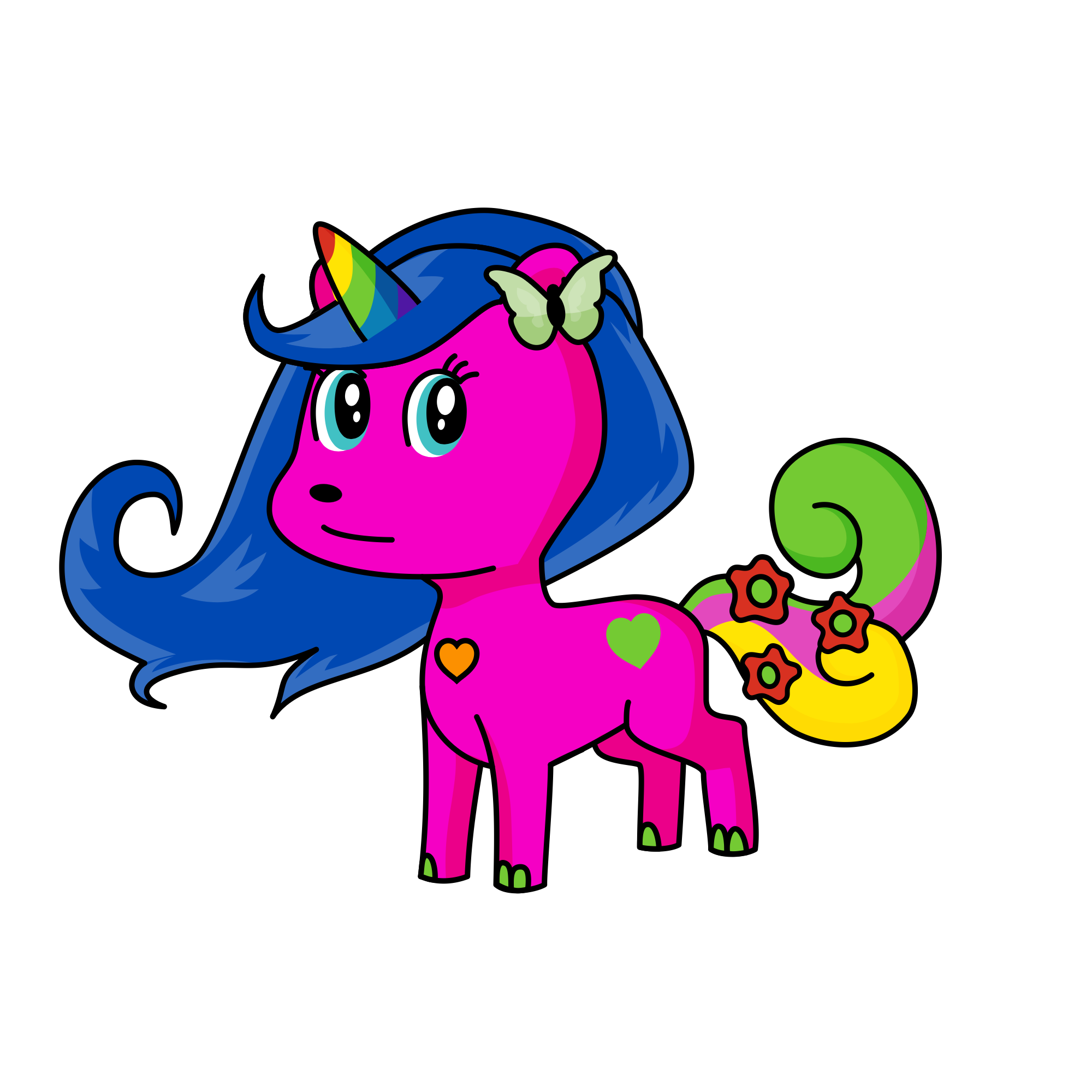 Superstar, the unicorn