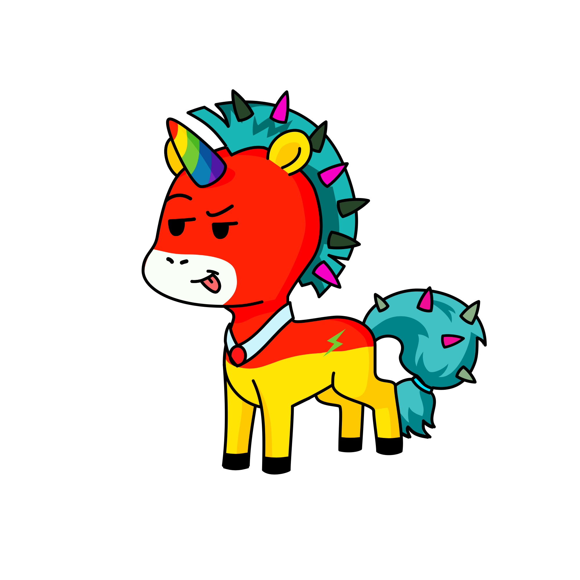 Mickey, the unicorn
