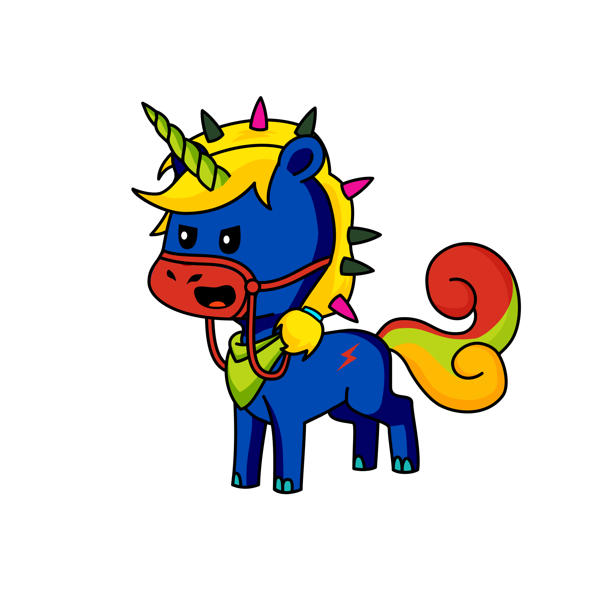 Chase, the unicorn