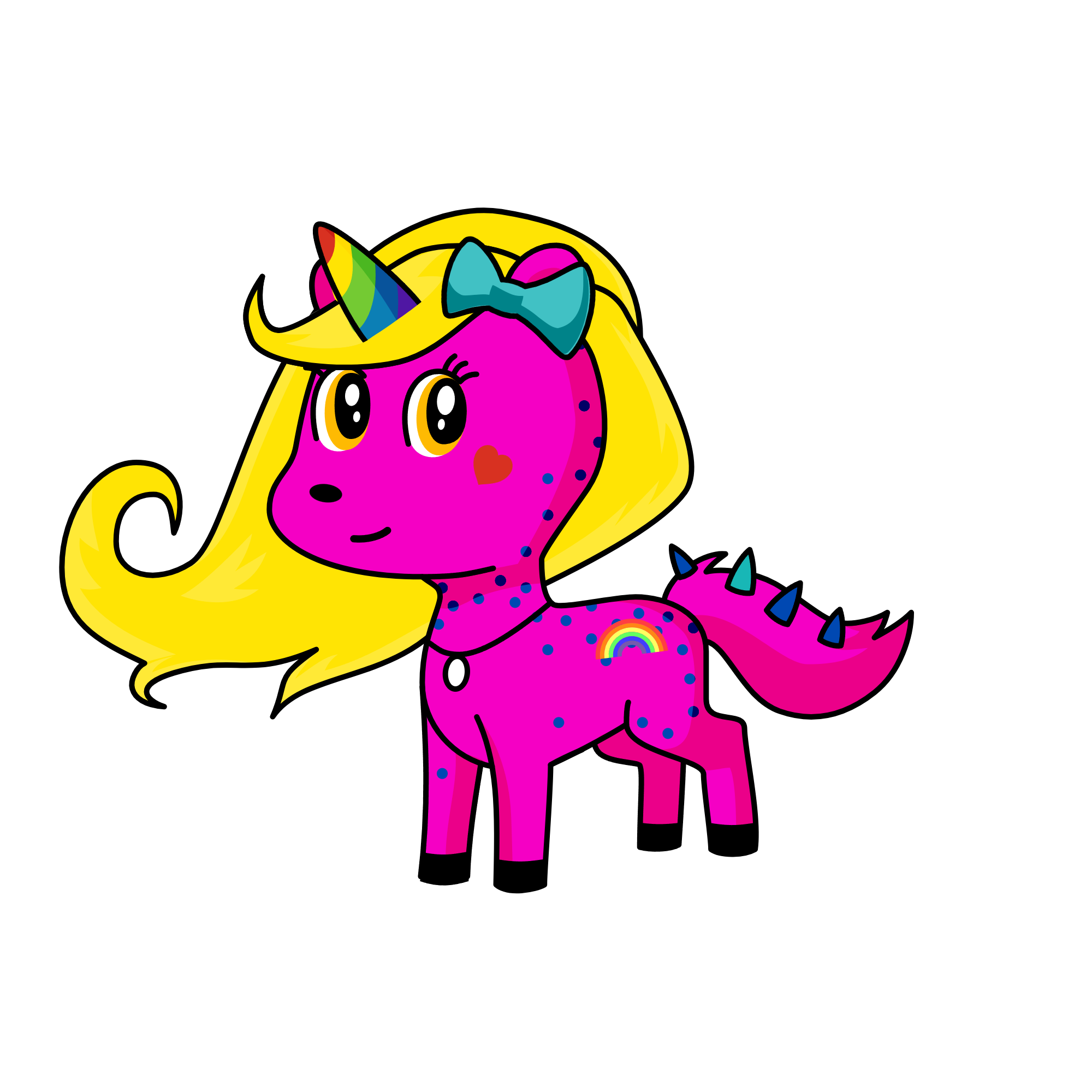 Lookie, the unicorn