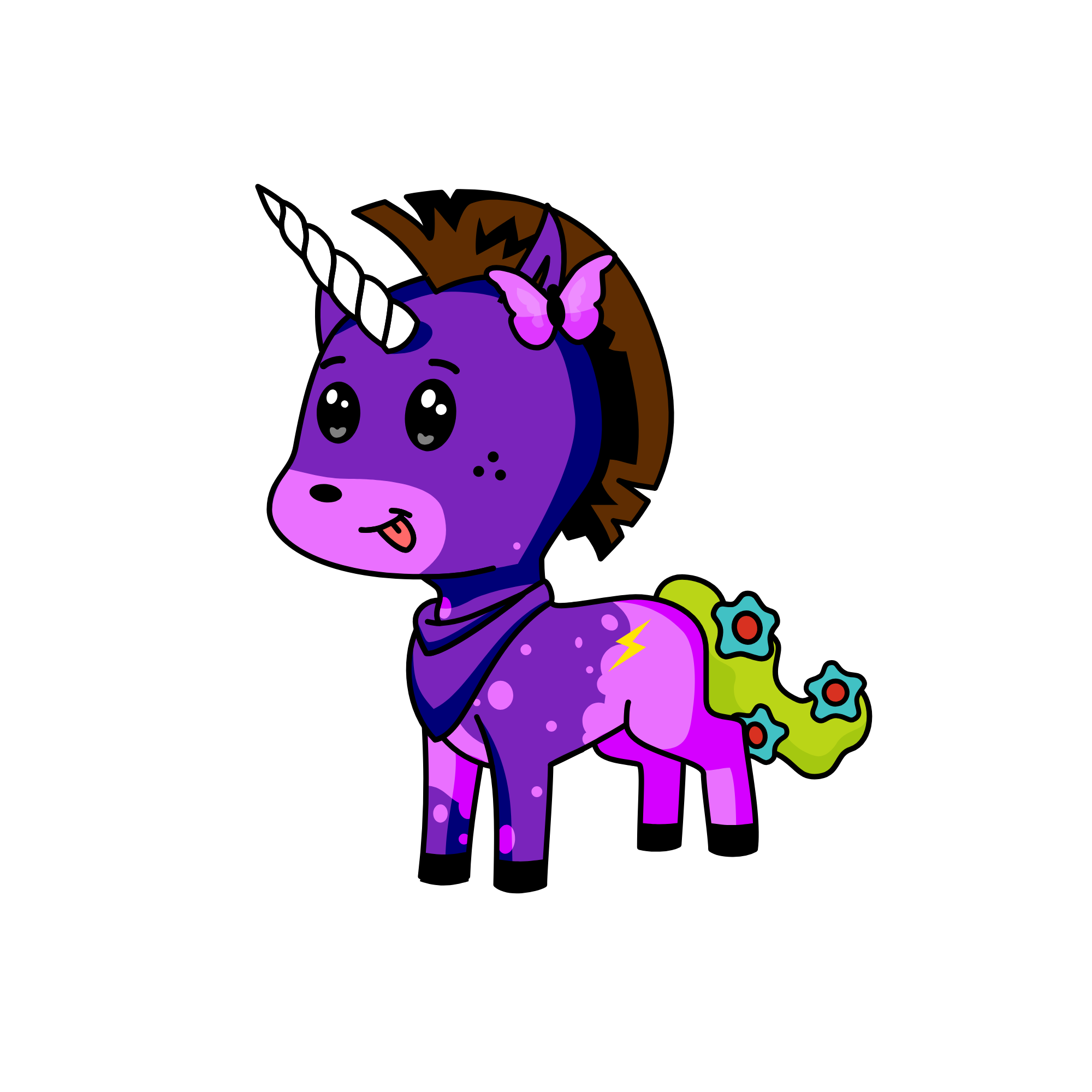 swethret        dasey         buter fliy, the unicorn