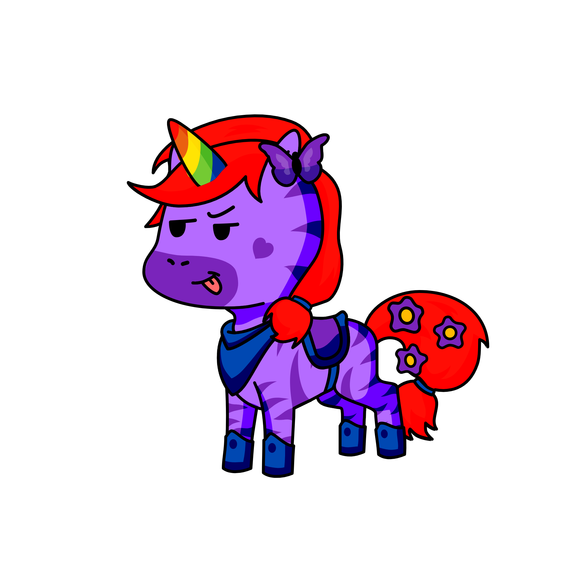 OLIFY THE GREAT, the unicorn