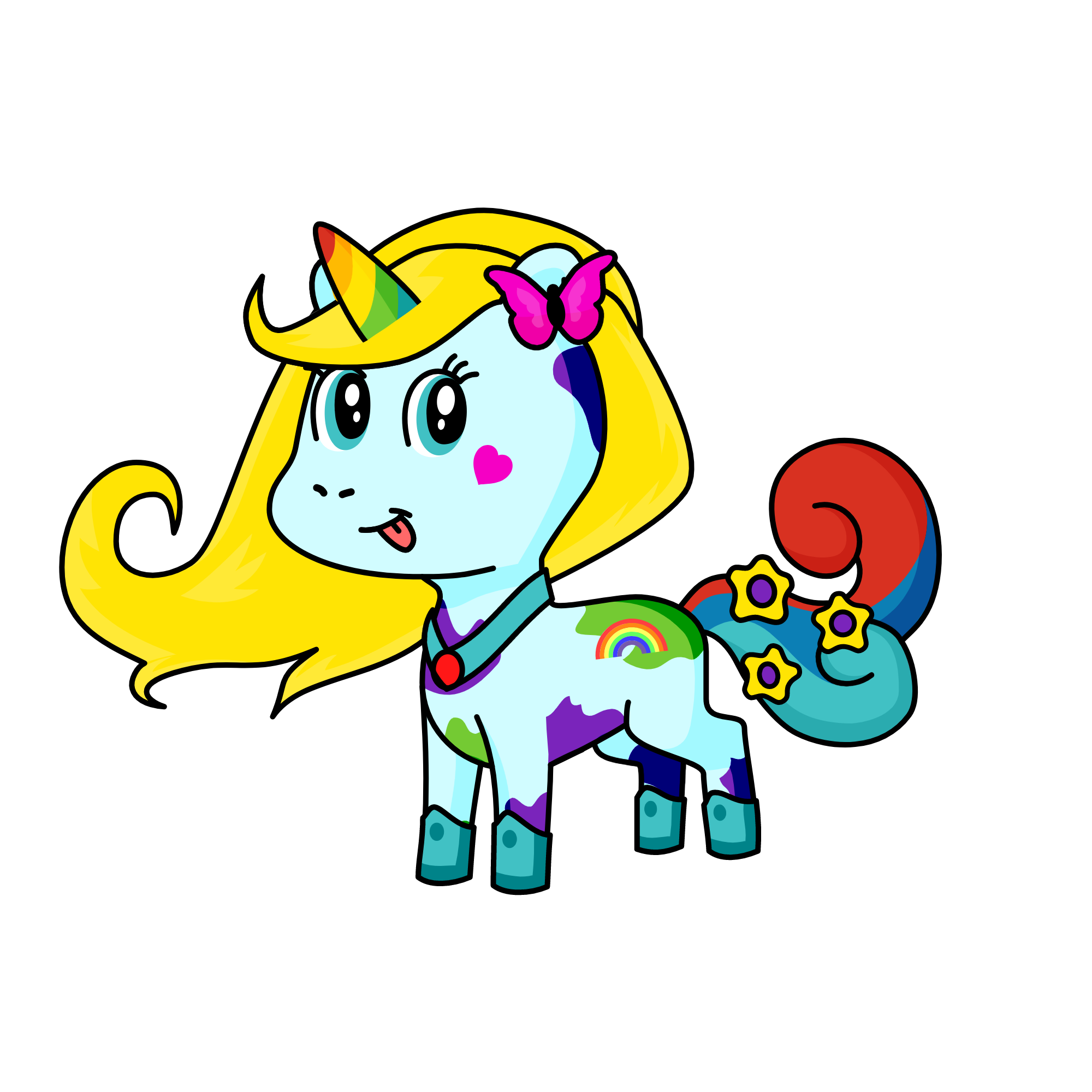 cutiecorn, the unicorn