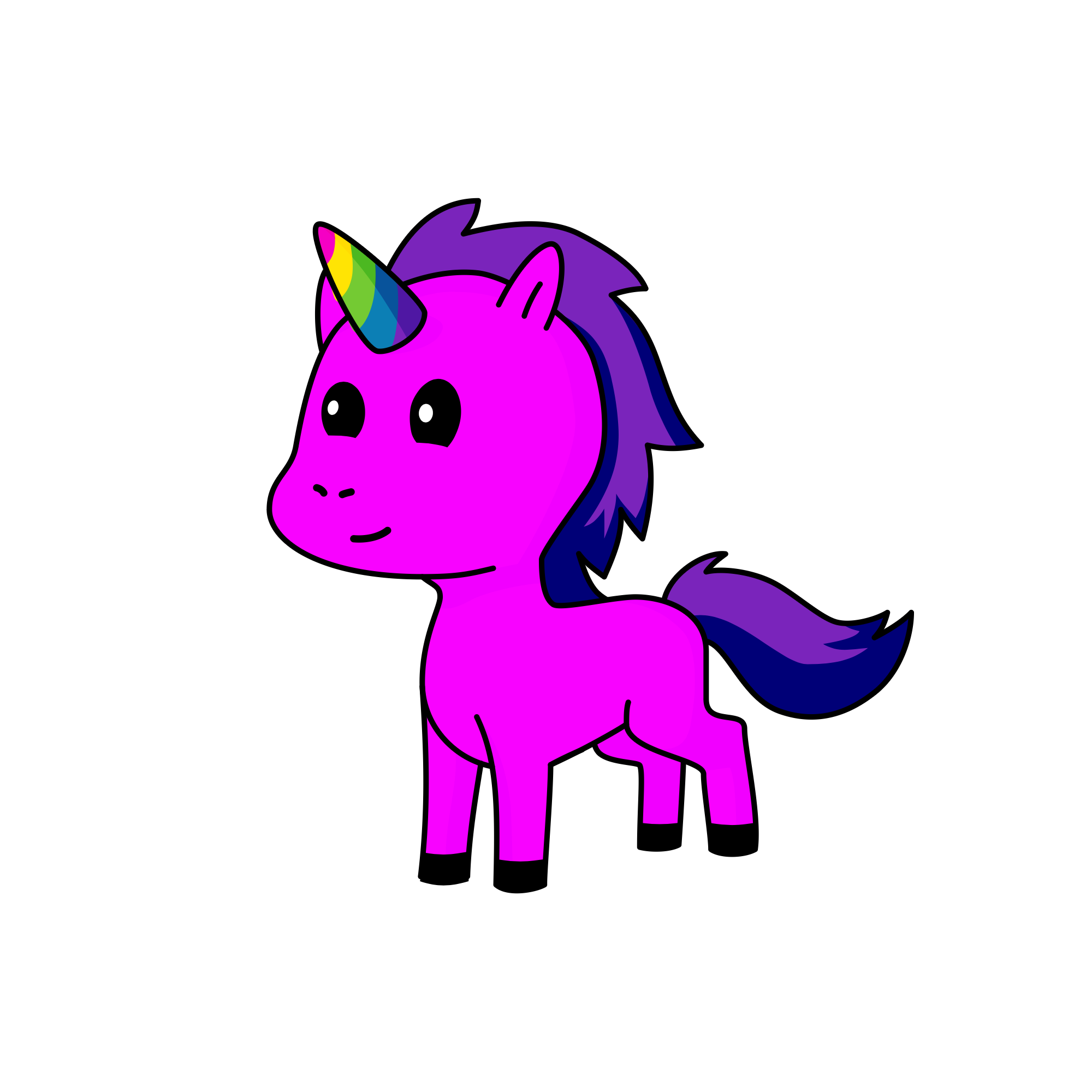 Rad, the unicorn