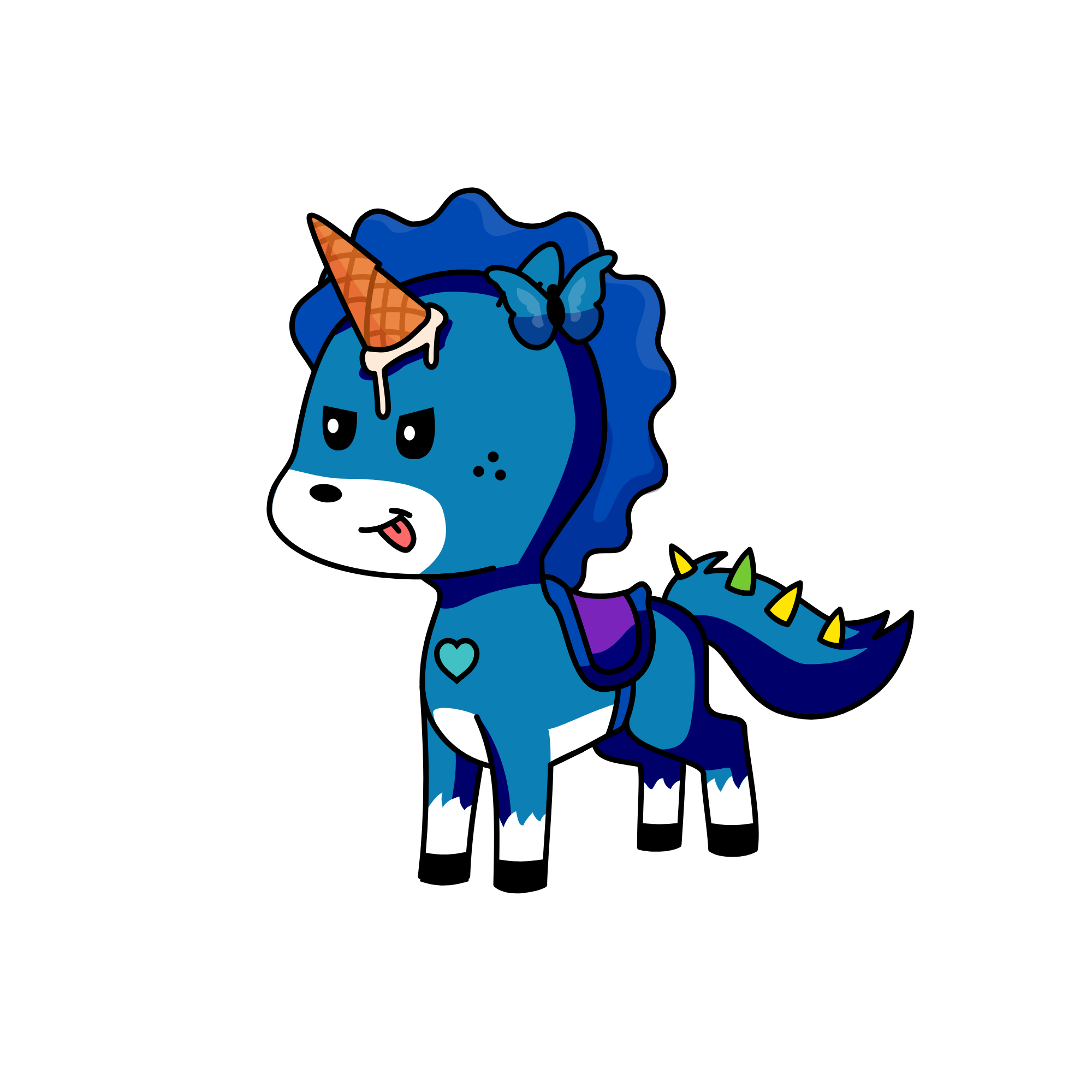 ice cream, the unicorn