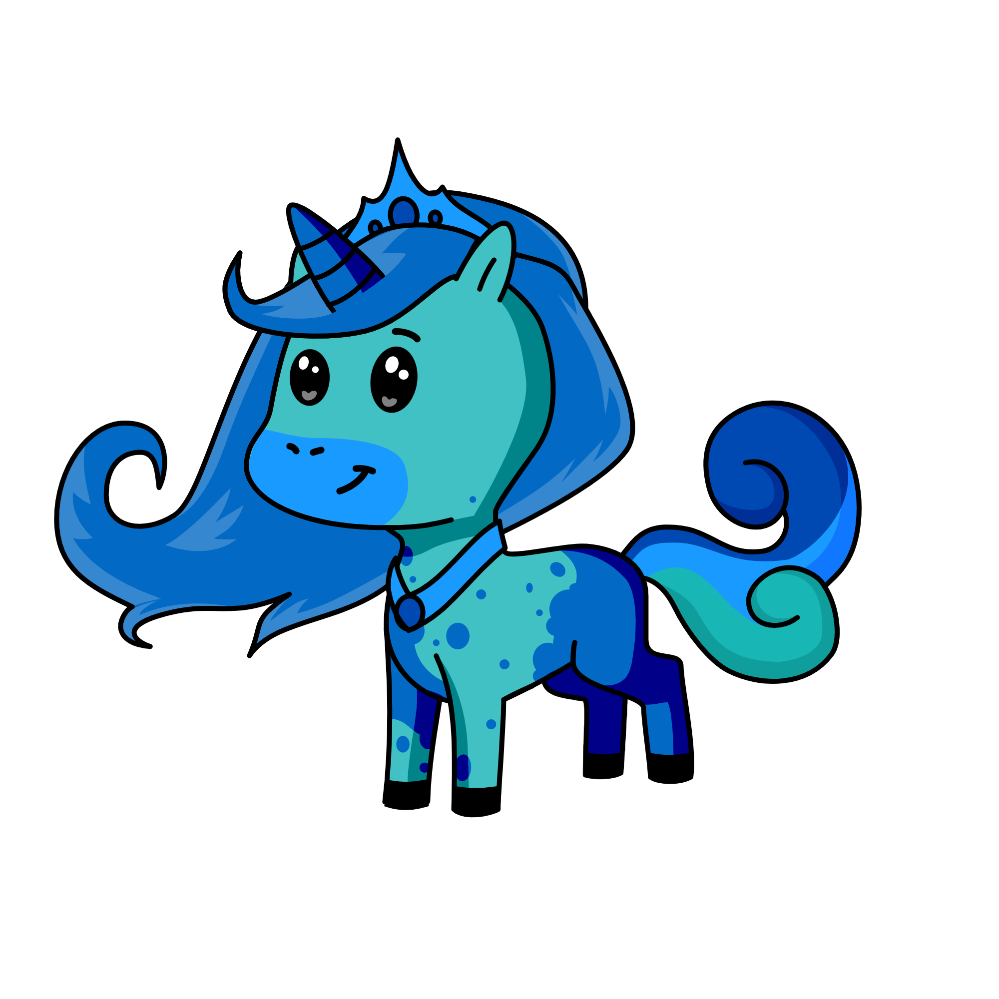 Ariel, the unicorn