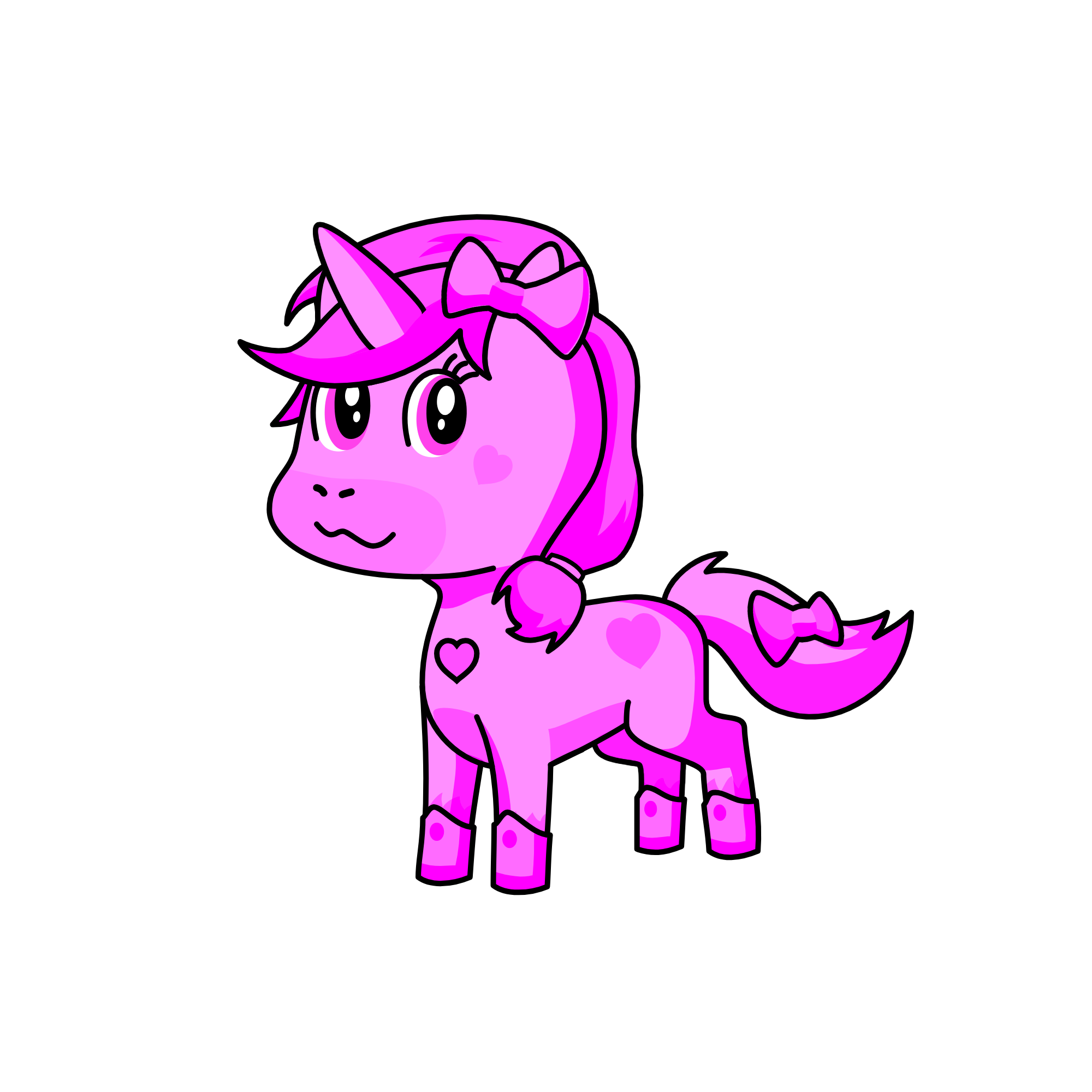 Amy Rose, the unicorn