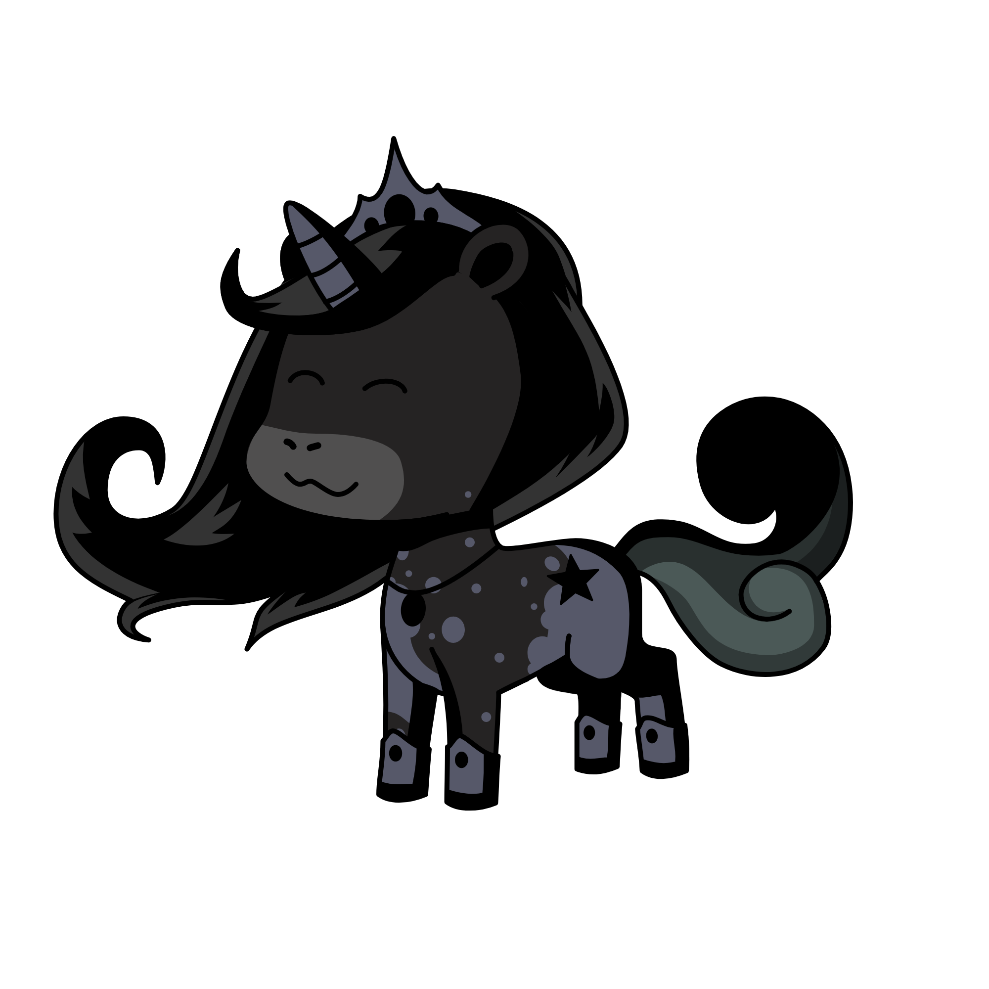 Luna, the unicorn