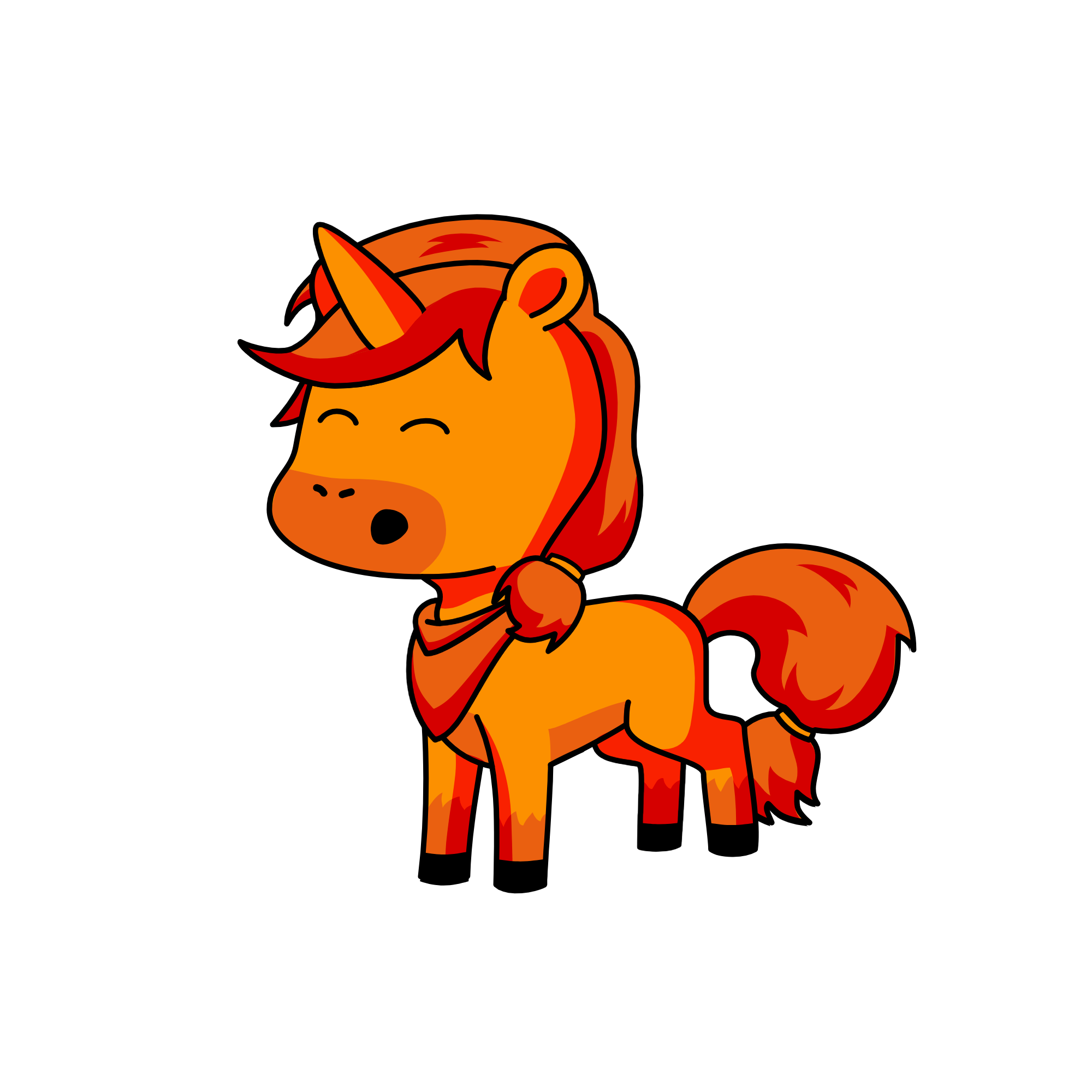 Sandy, the unicorn