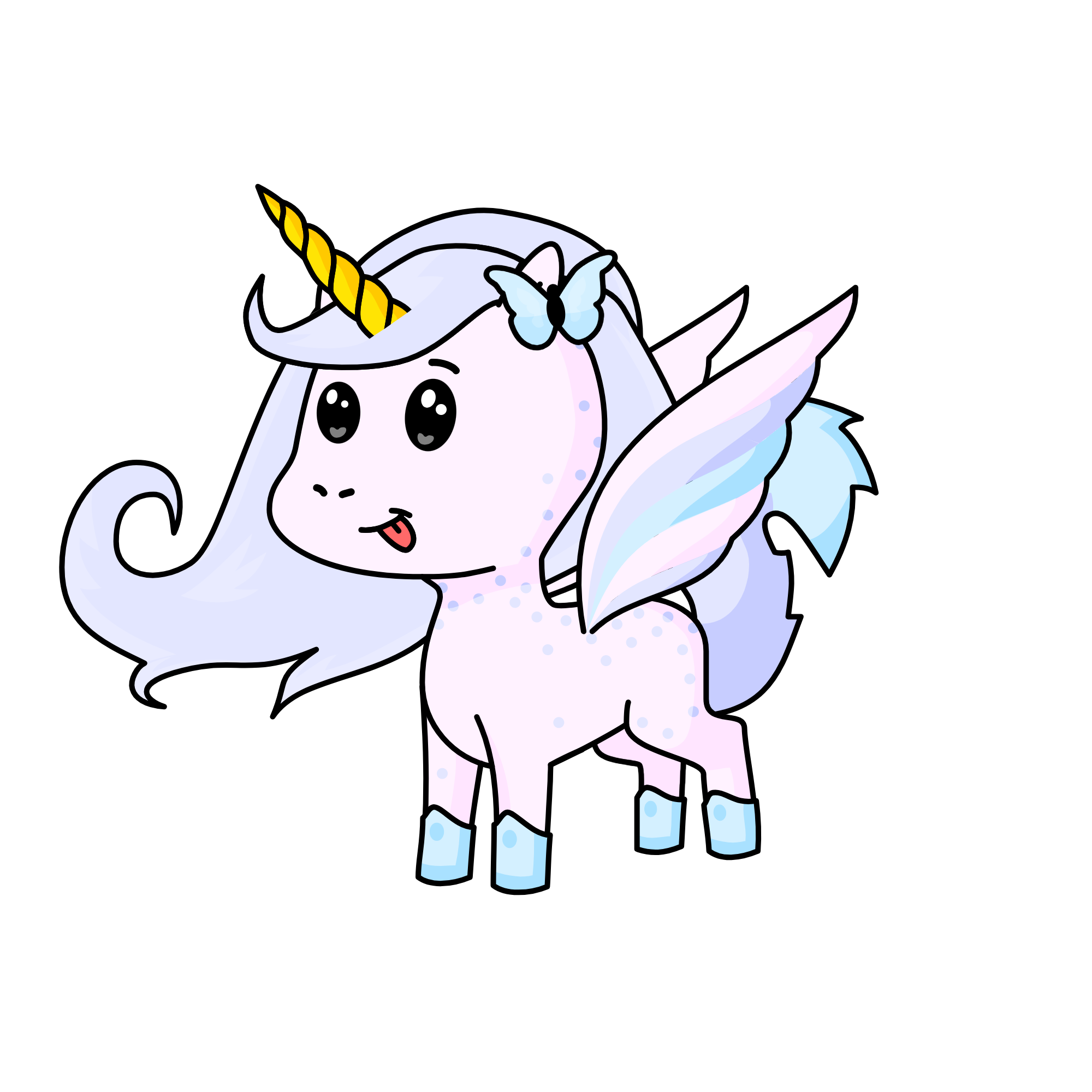 Sneaky_Rose_B, the unicorn