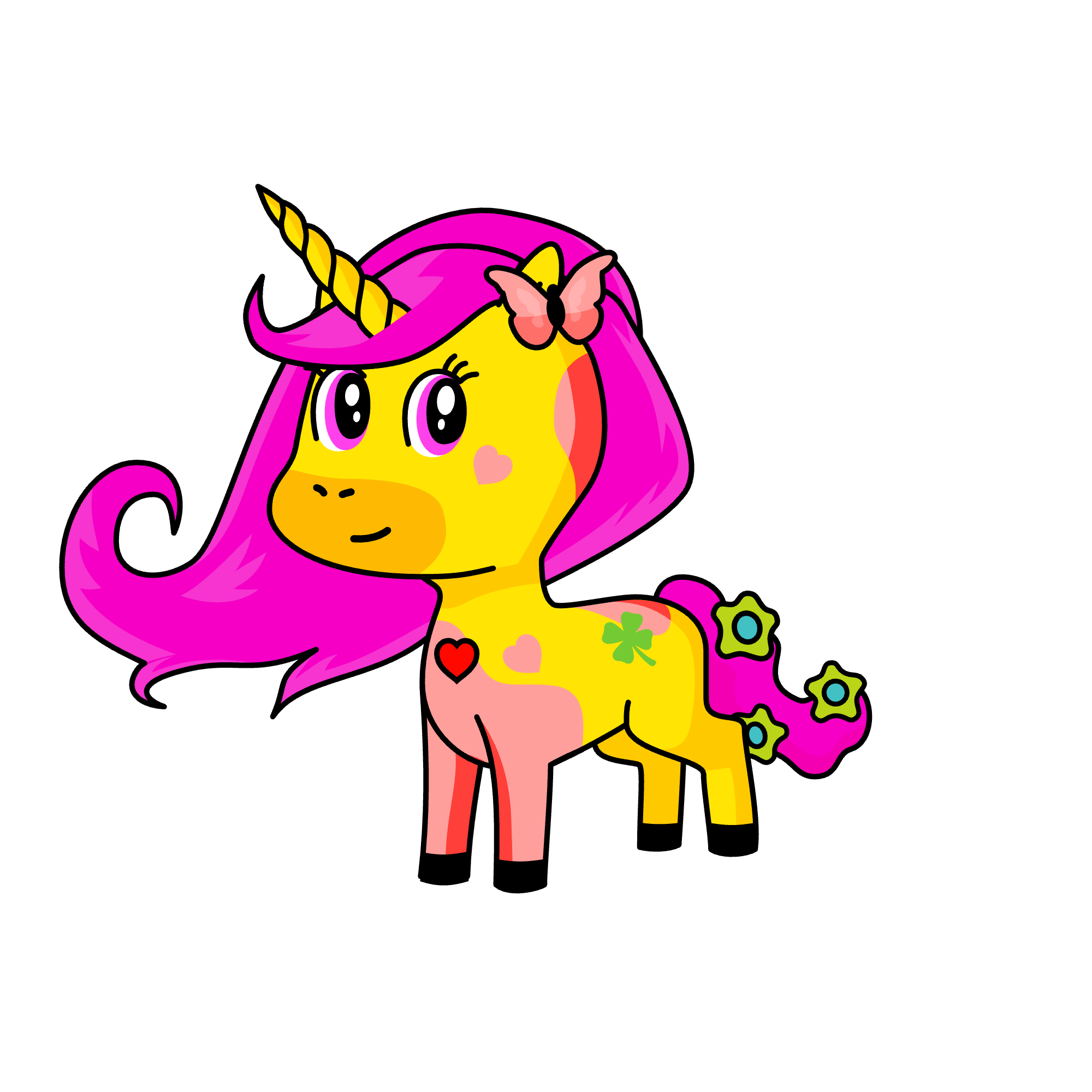 Лара, the unicorn