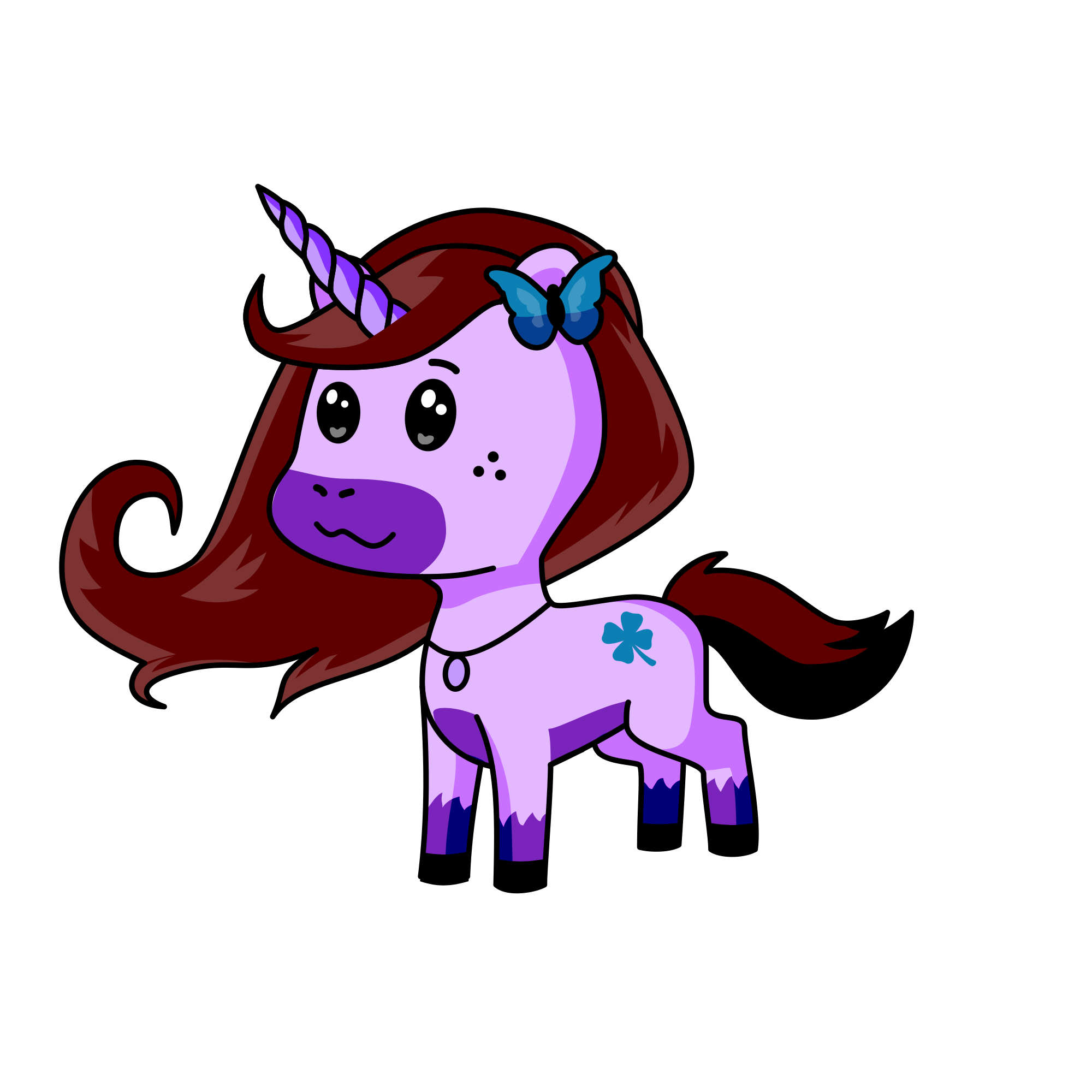 Rose heart, the unicorn