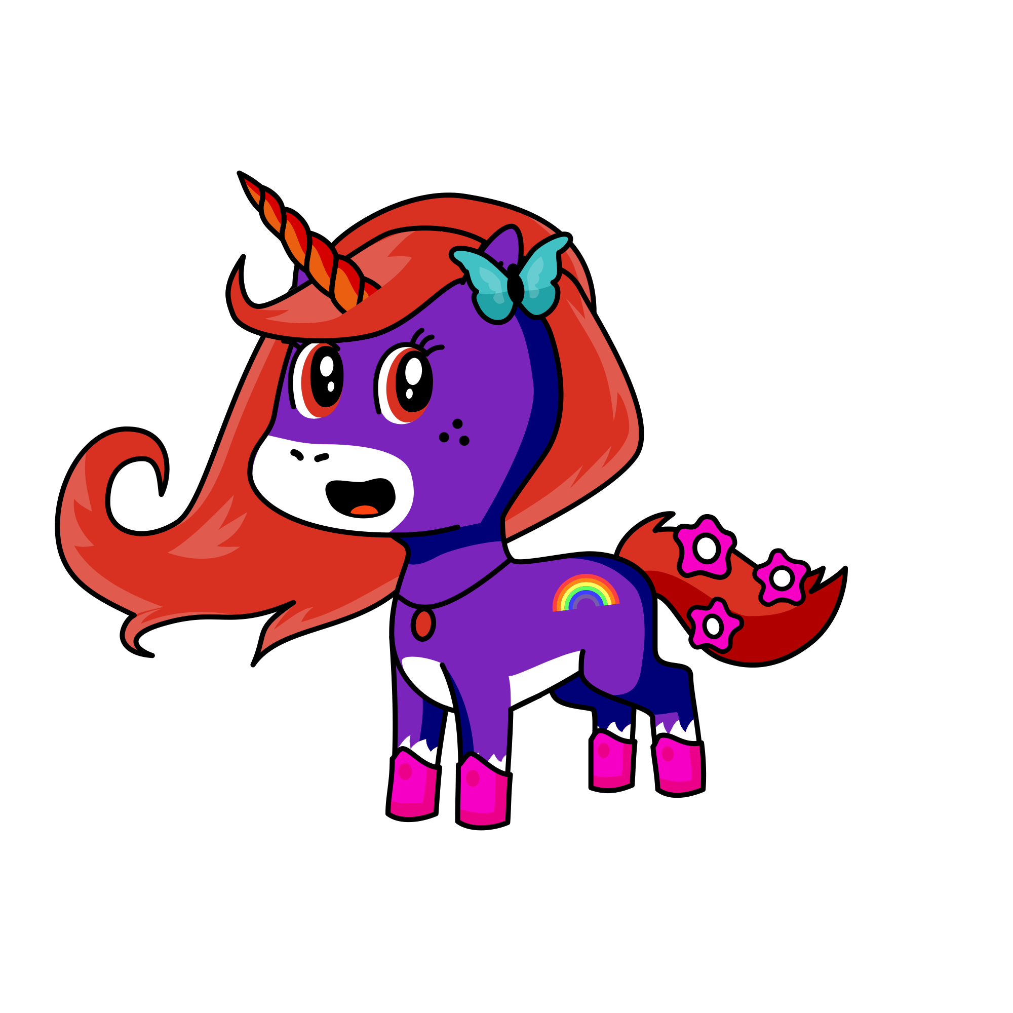 Rose, the unicorn