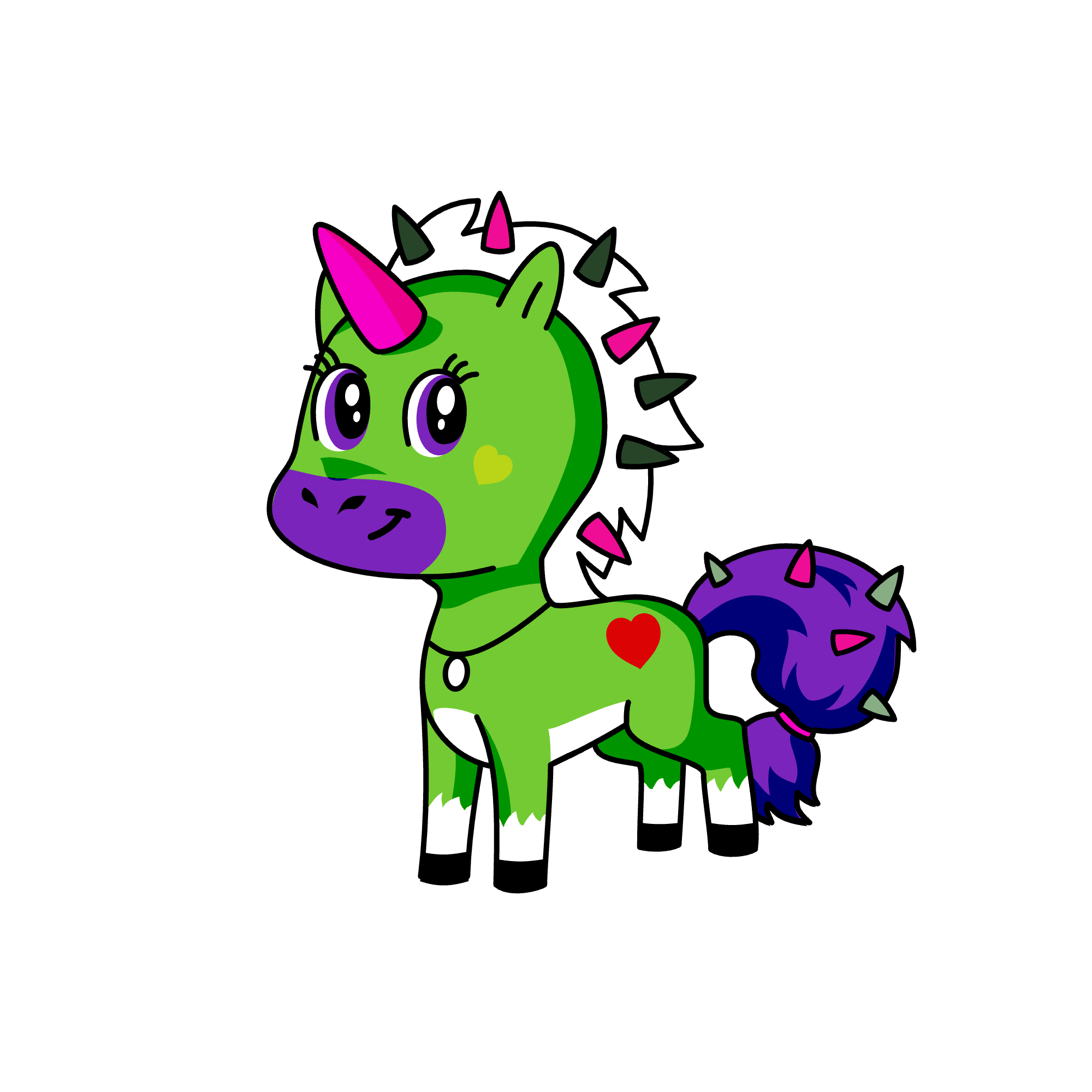 Roeyia, the unicorn