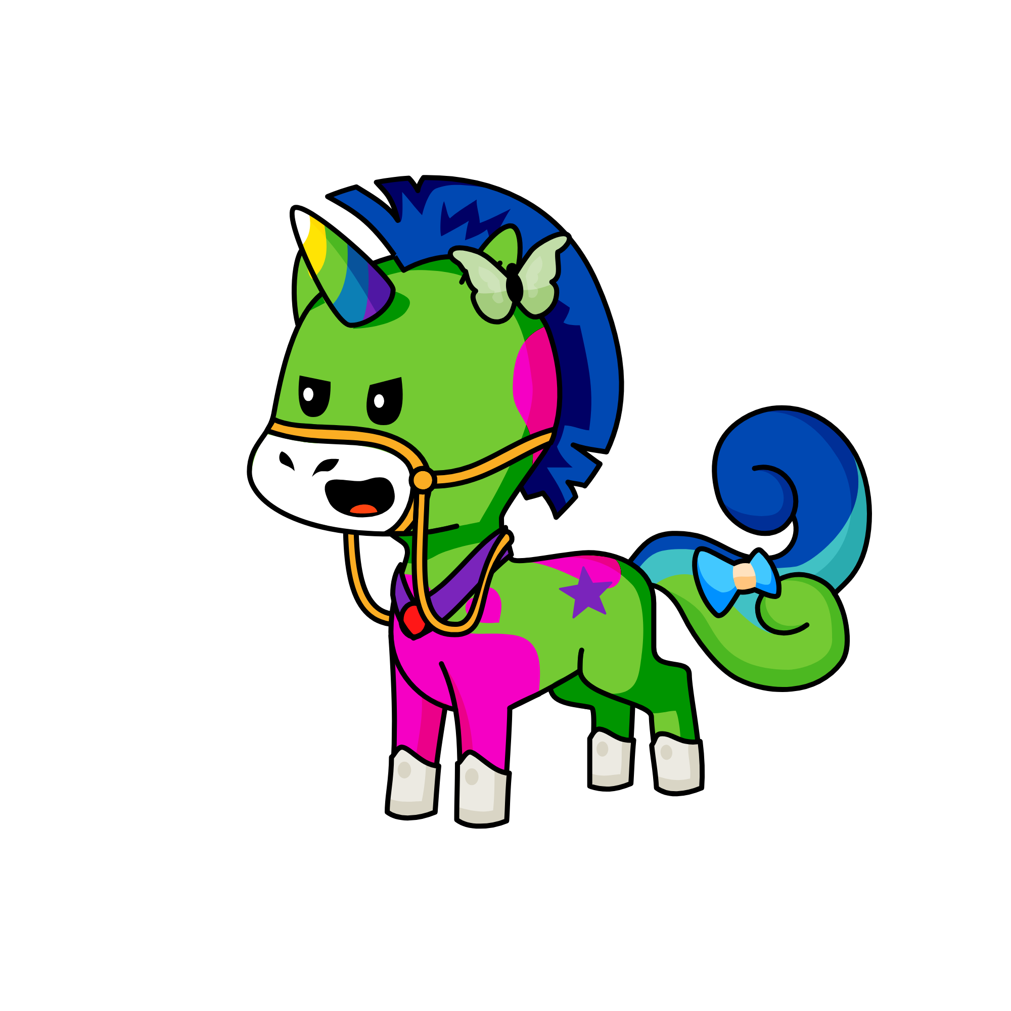 Rubby, the unicorn