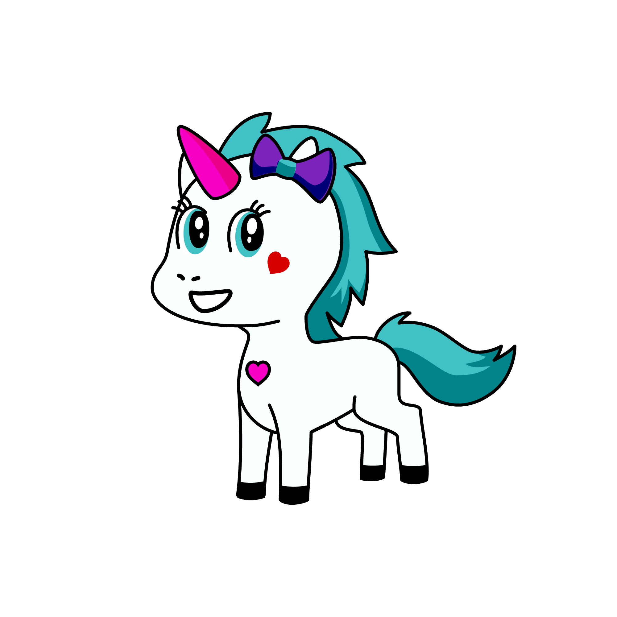 Scarlet, the unicorn