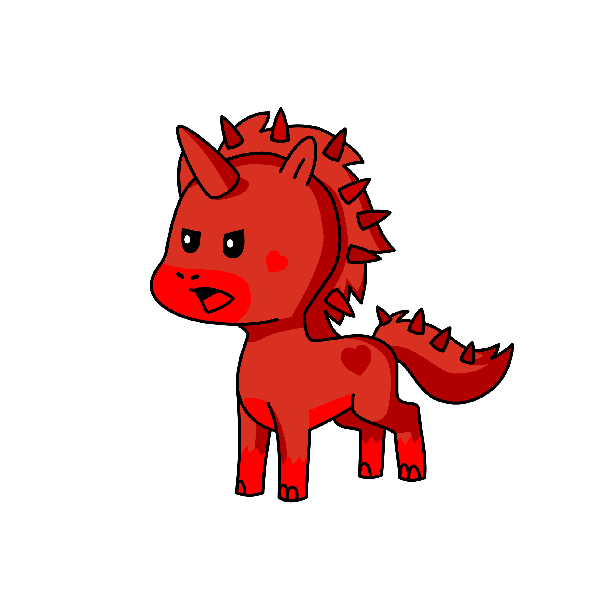 Raddy, the unicorn