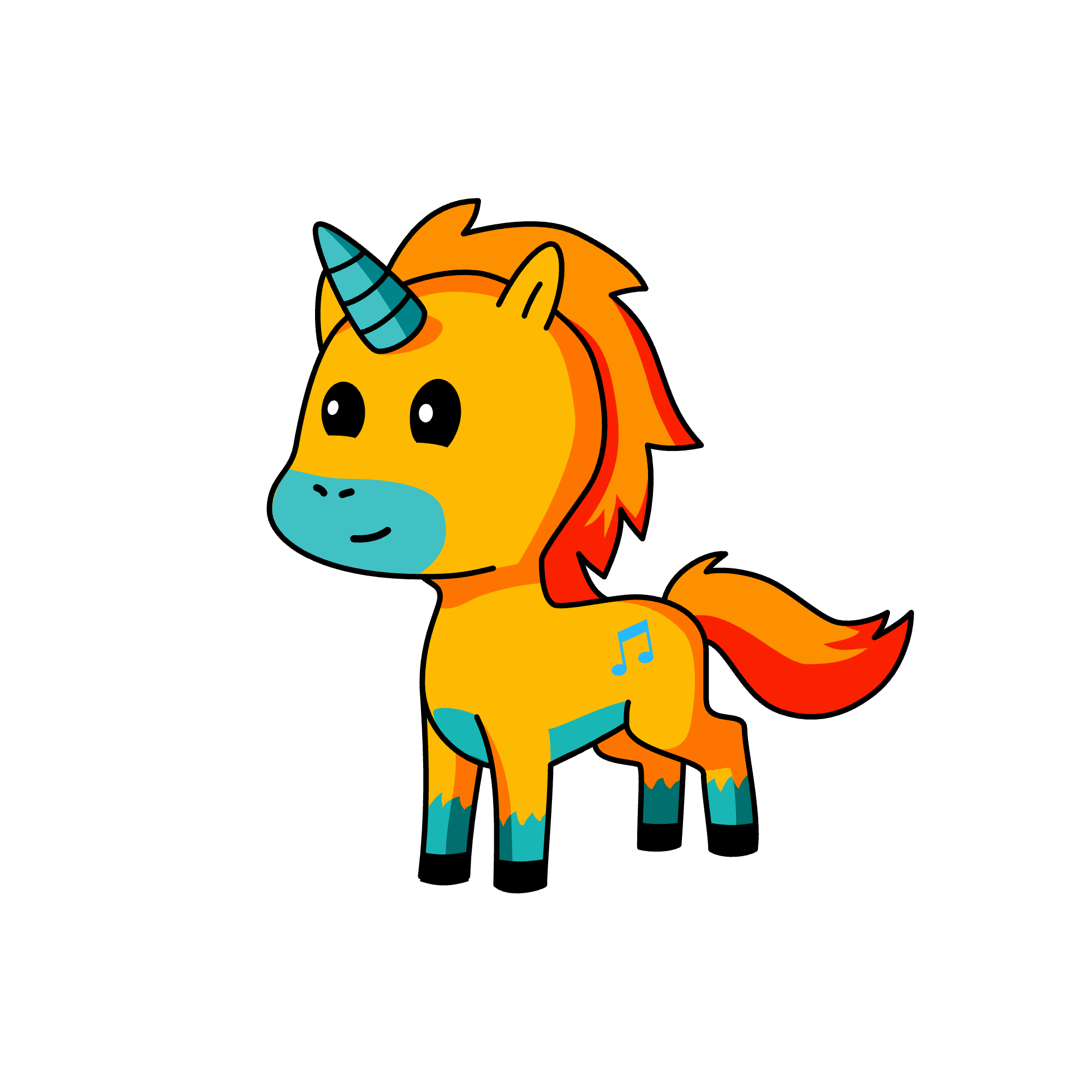 Garnold, the unicorn