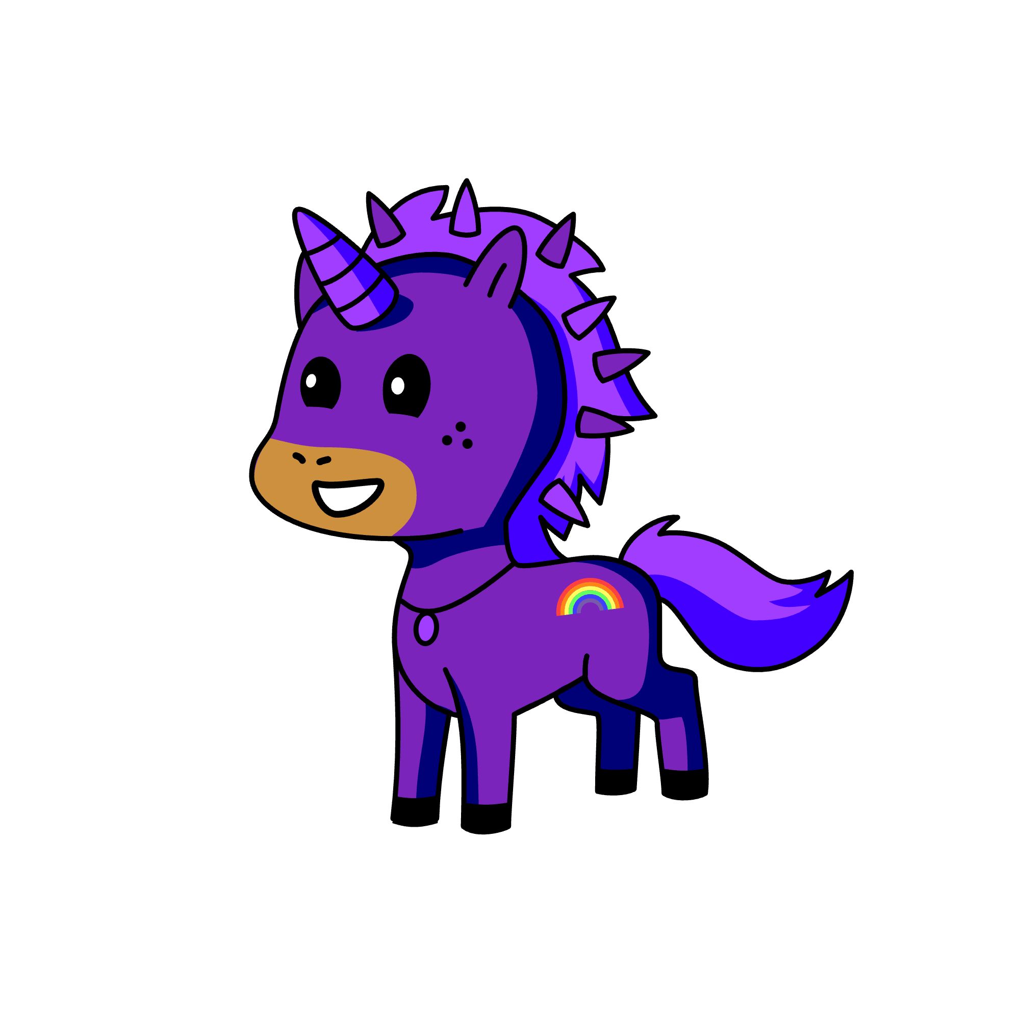 Durple, the unicorn