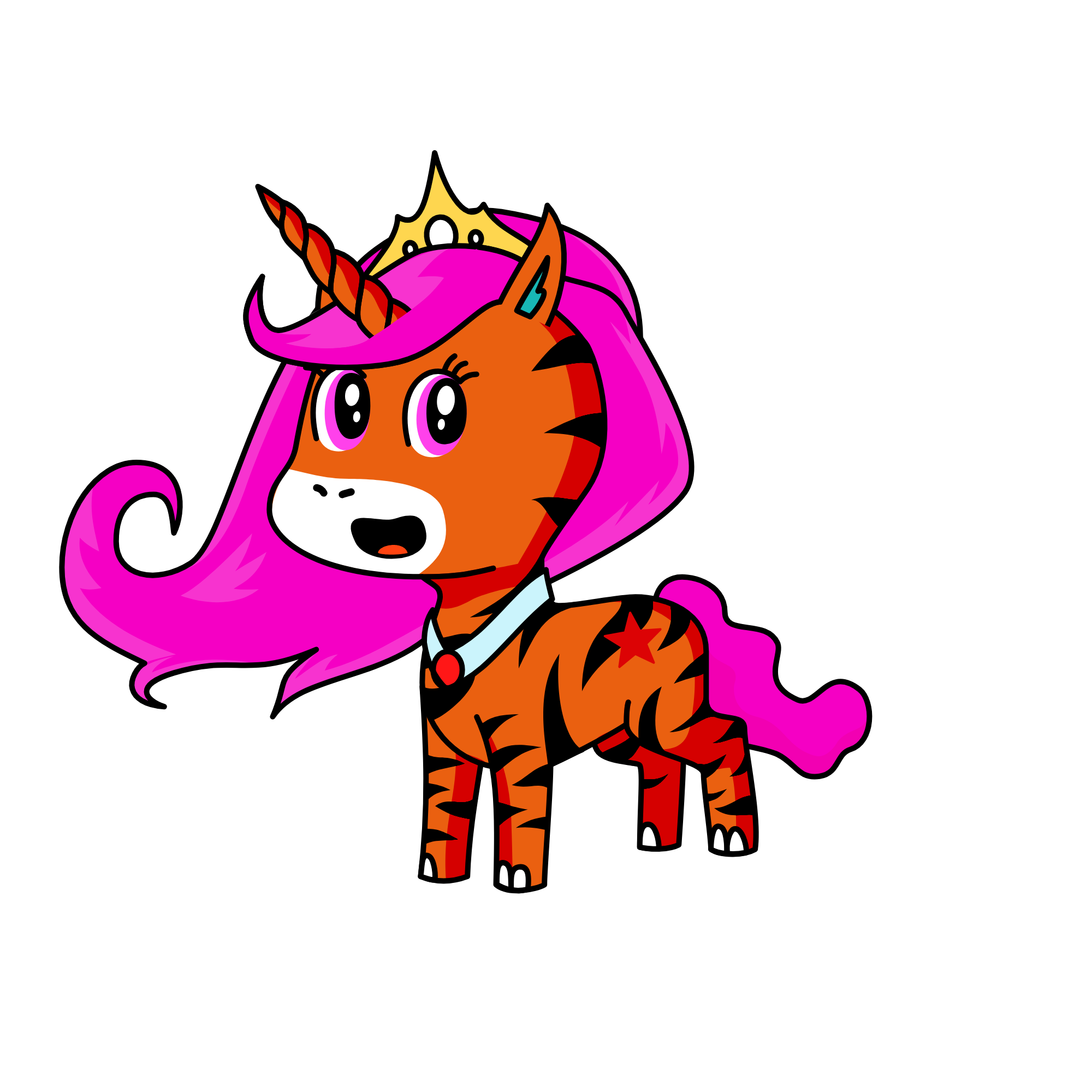 tinkerbell, the unicorn