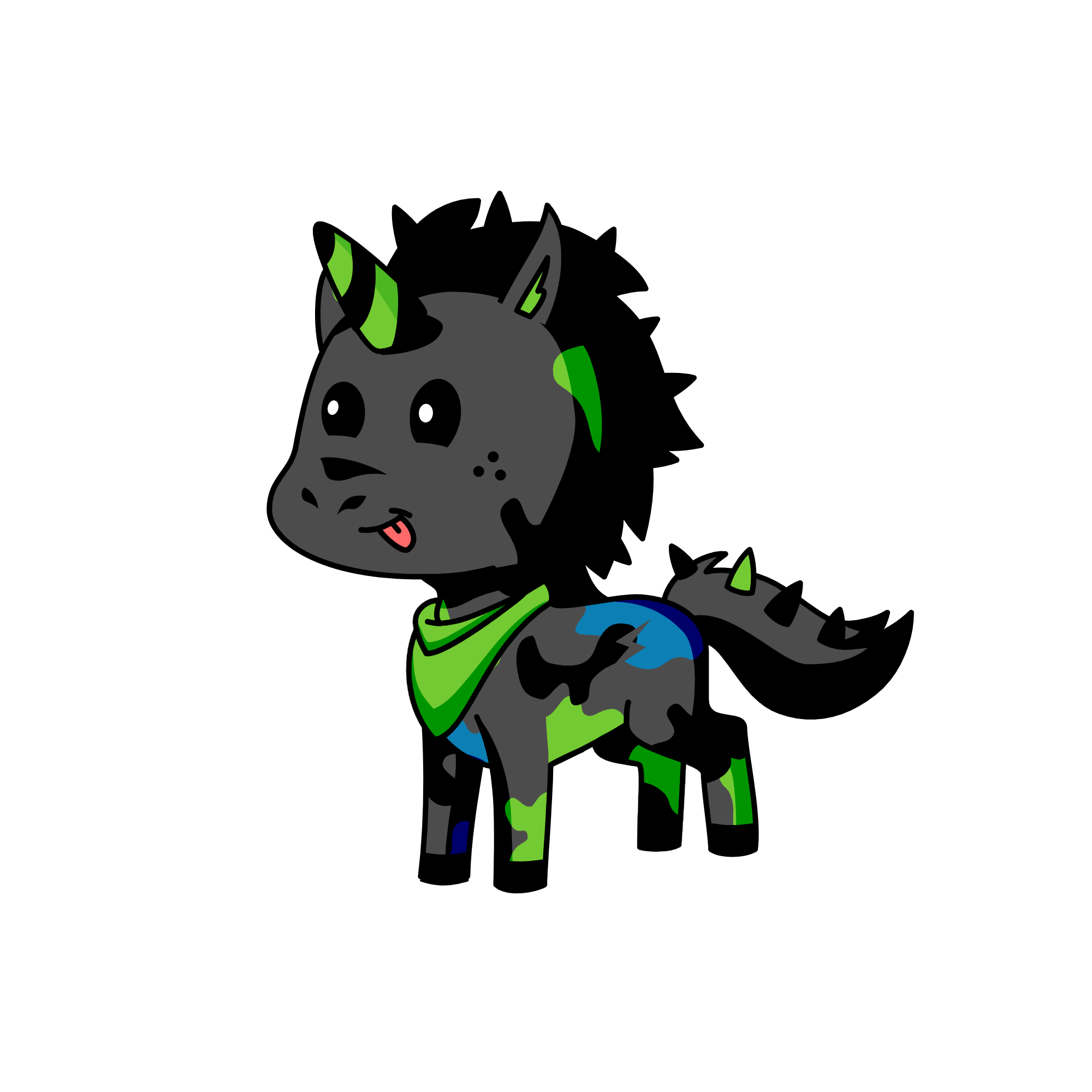 Zoorpy, the unicorn