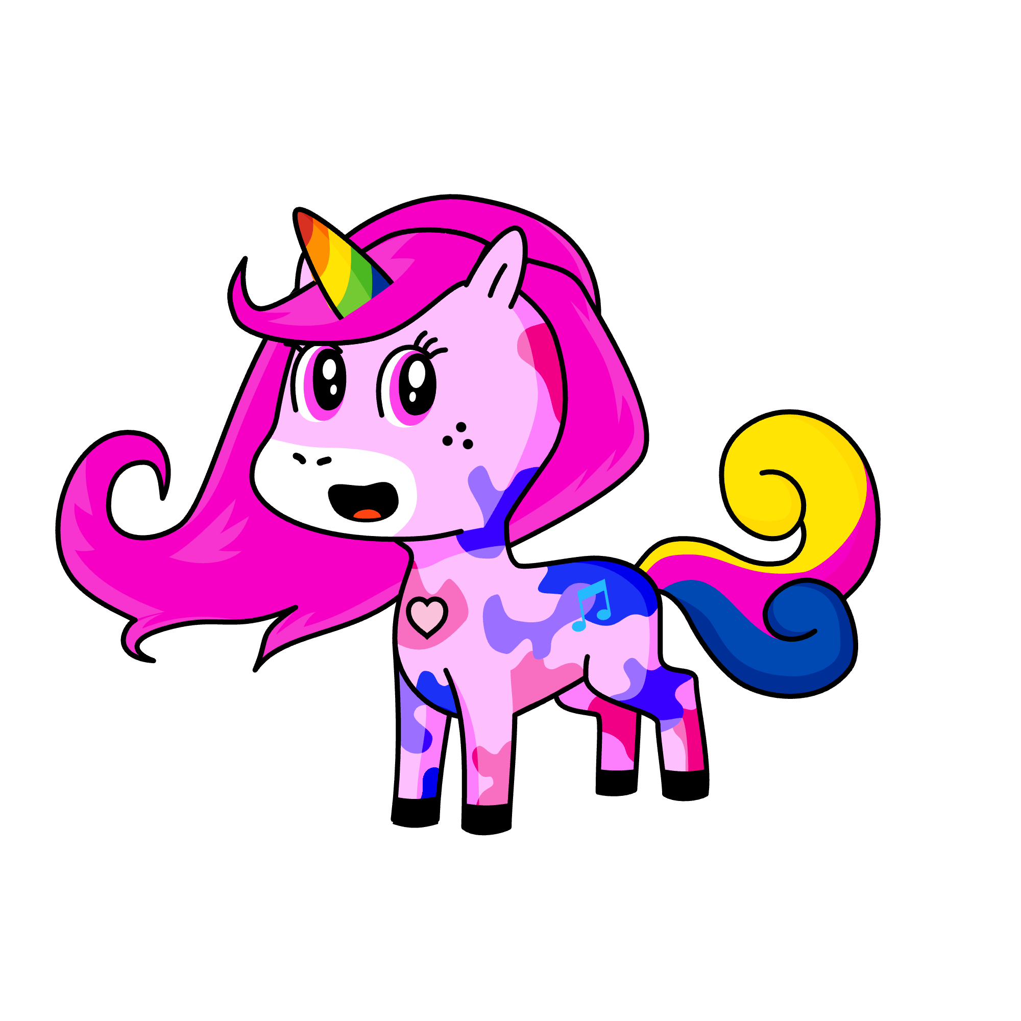 snoozy, the unicorn