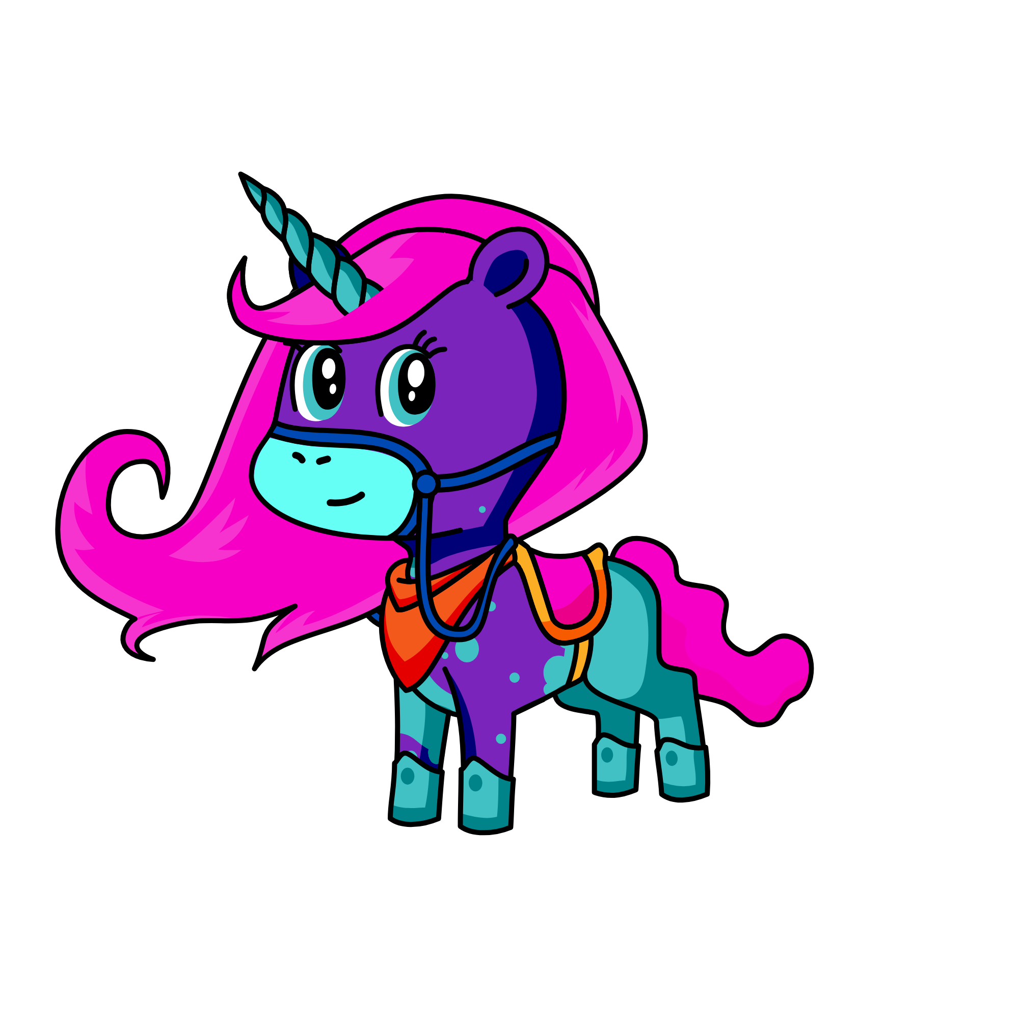 pinkypie, the unicorn