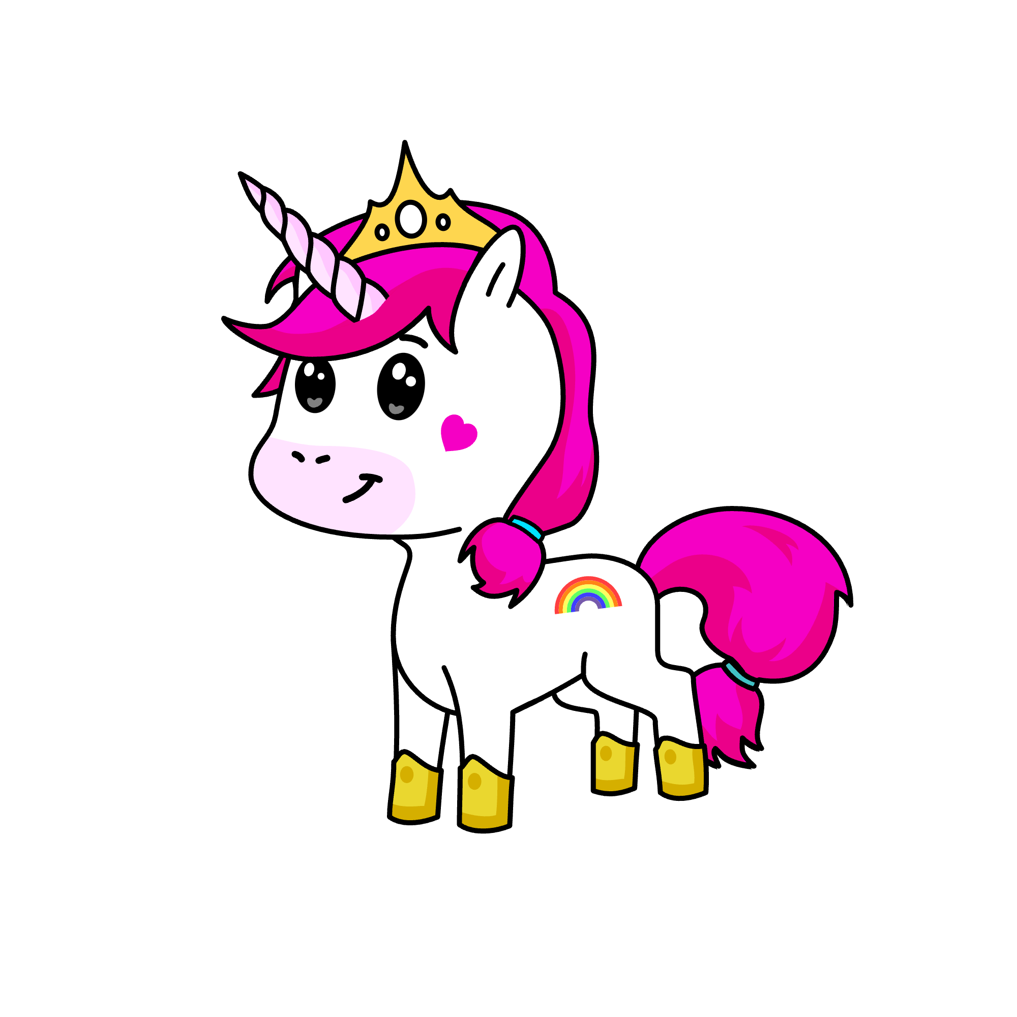 Pupu, the unicorn