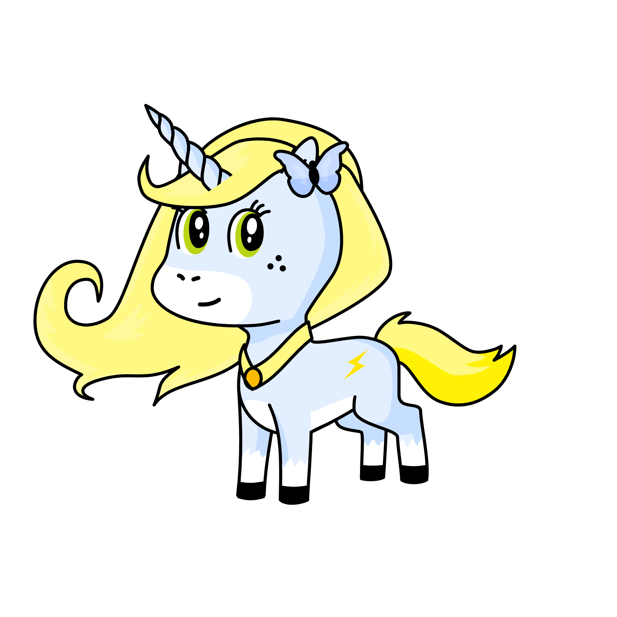 Sunshine, the unicorn