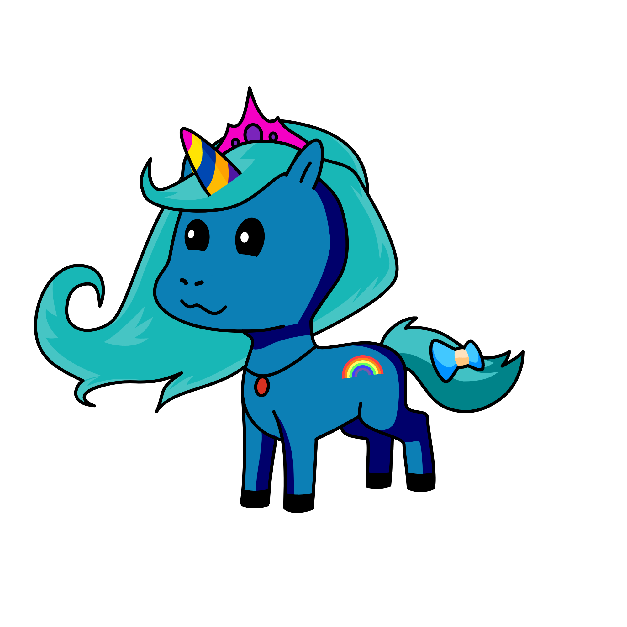 RAINBOW MAGIC, the unicorn