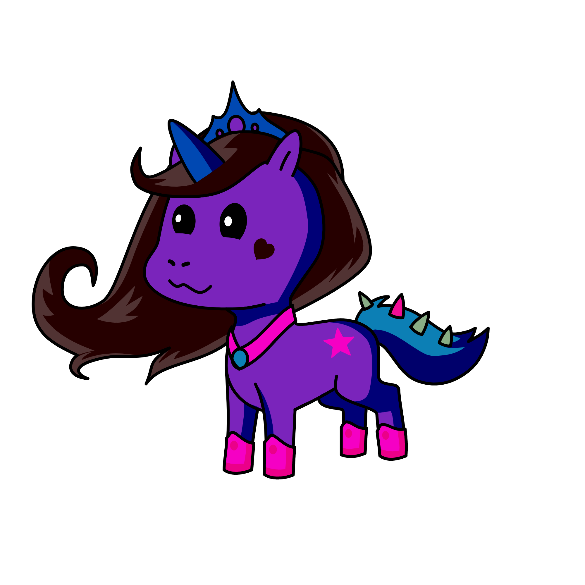 midnight of the stars, the unicorn