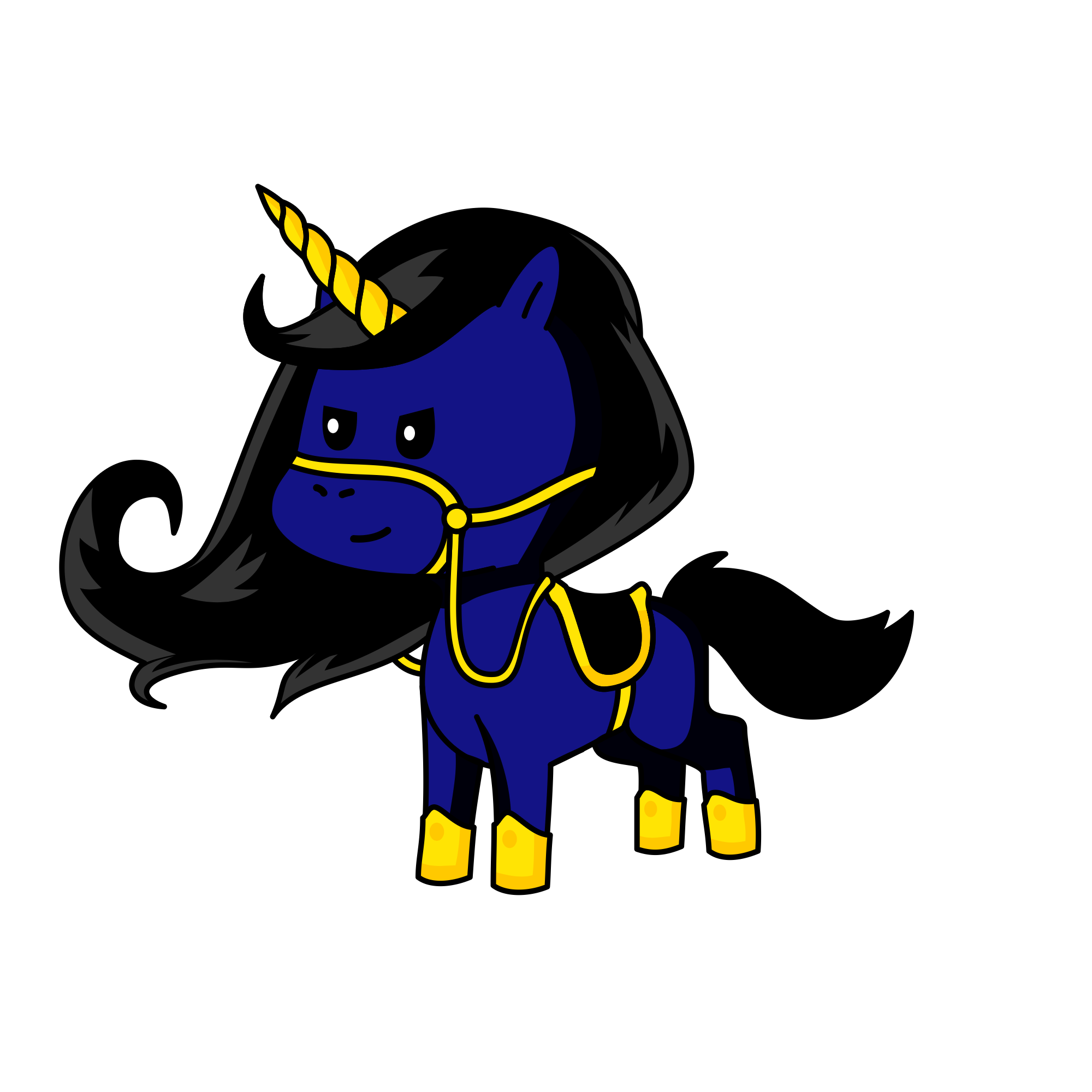 Nightfall treasure, the unicorn