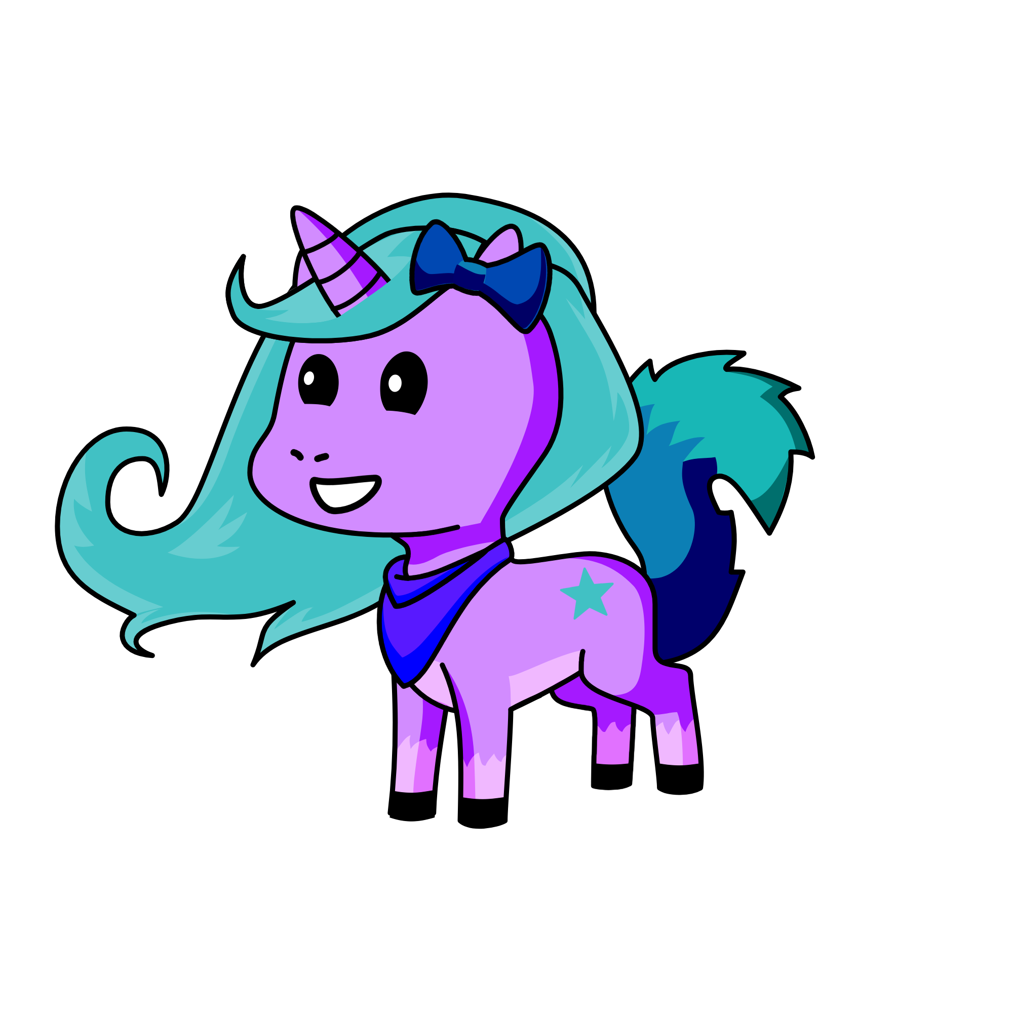 Blitz, the unicorn