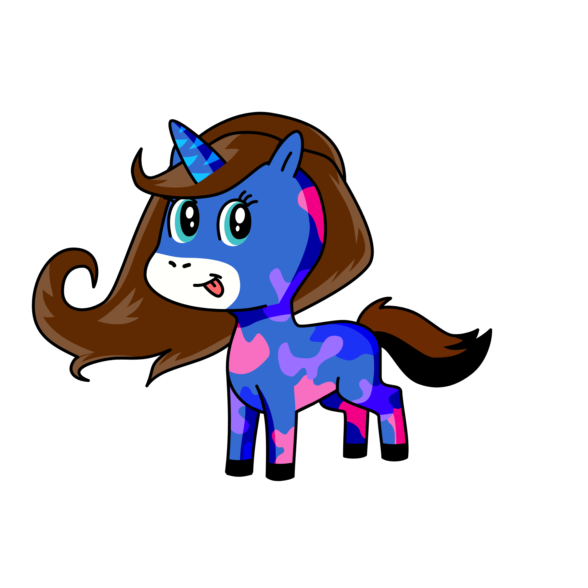 free, the unicorn