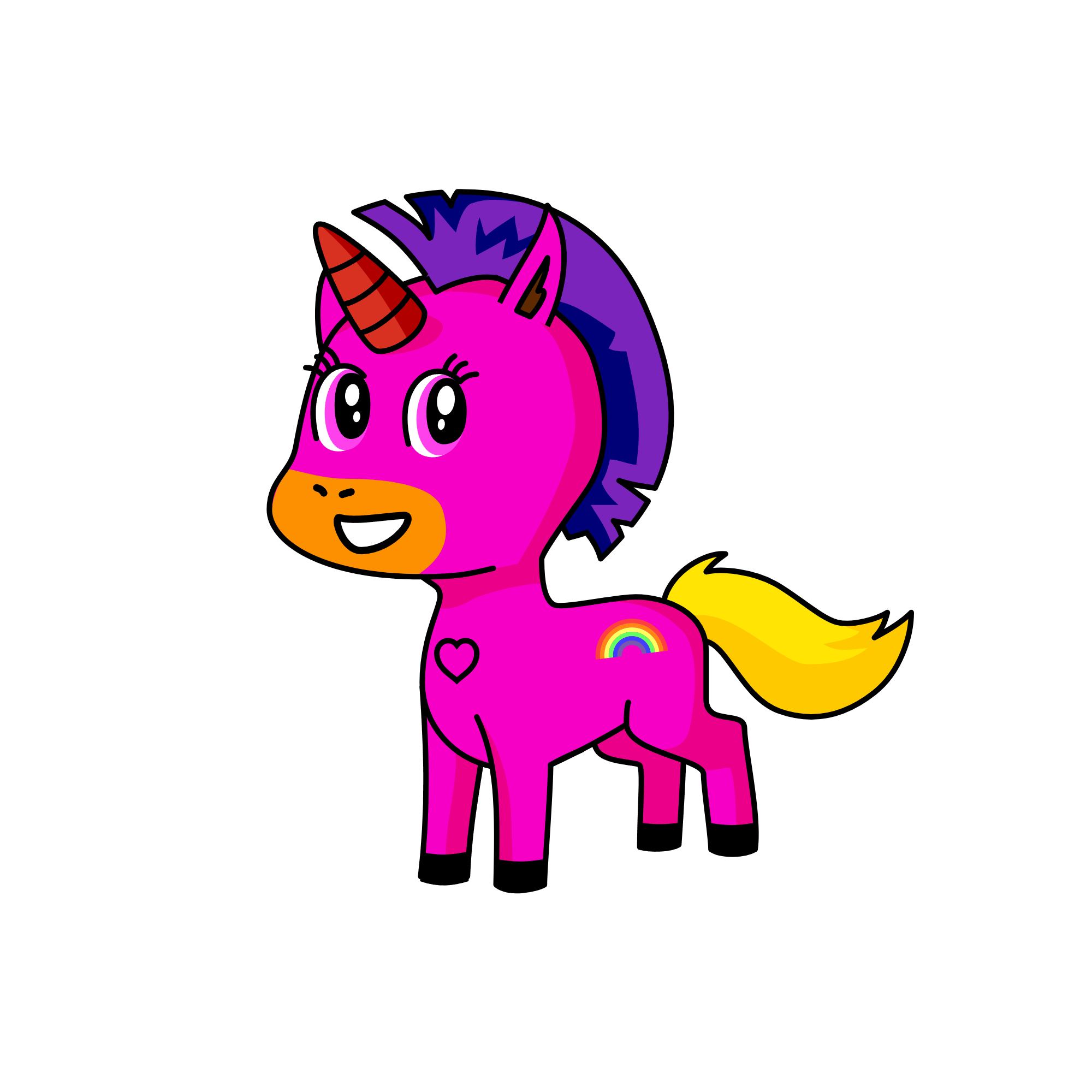 Unicorn Princess, the unicorn