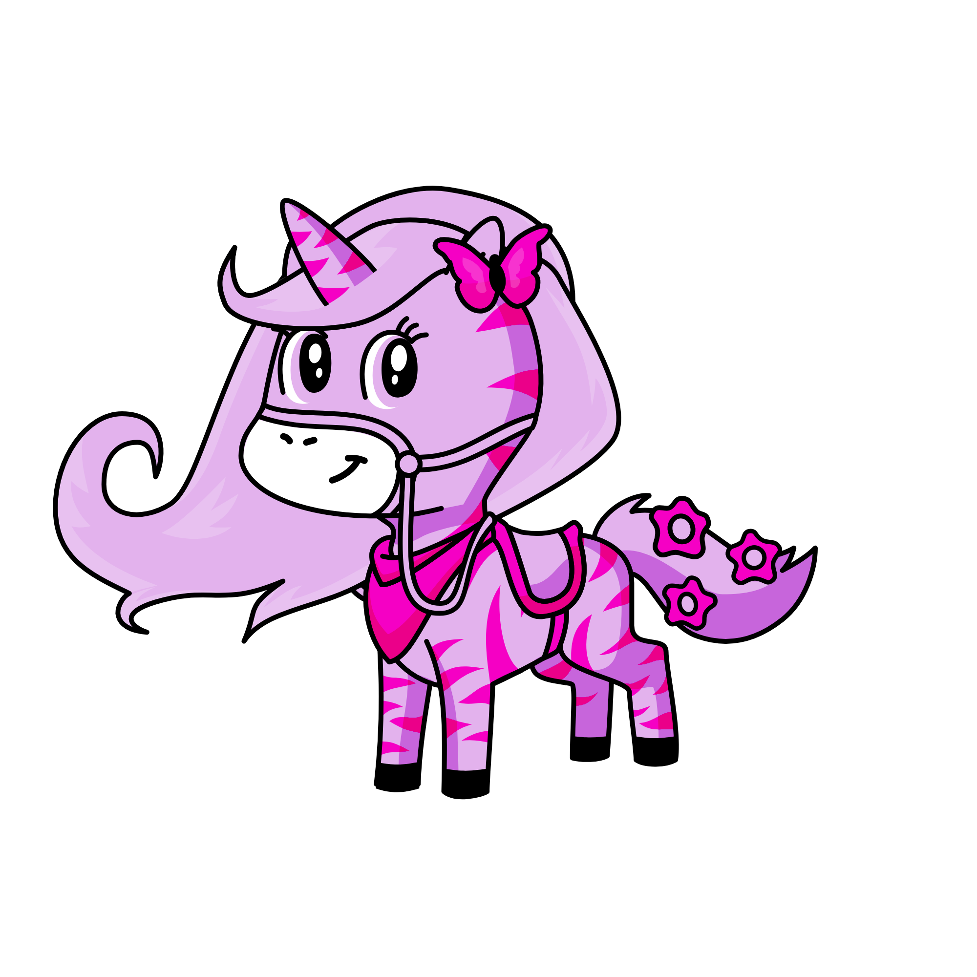 Flower, the unicorn