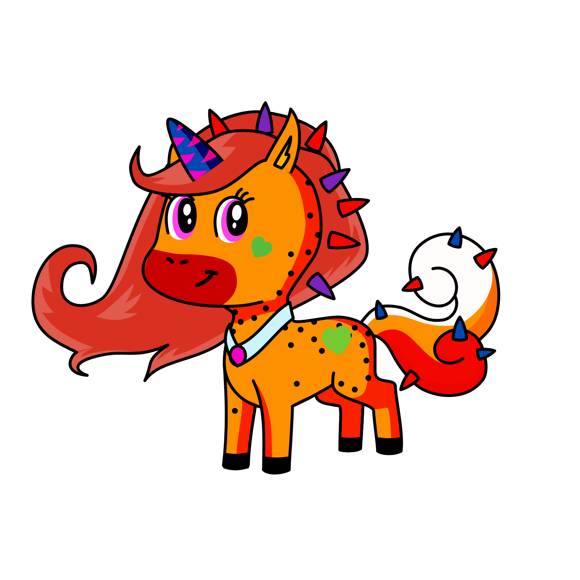Ash, the unicorn