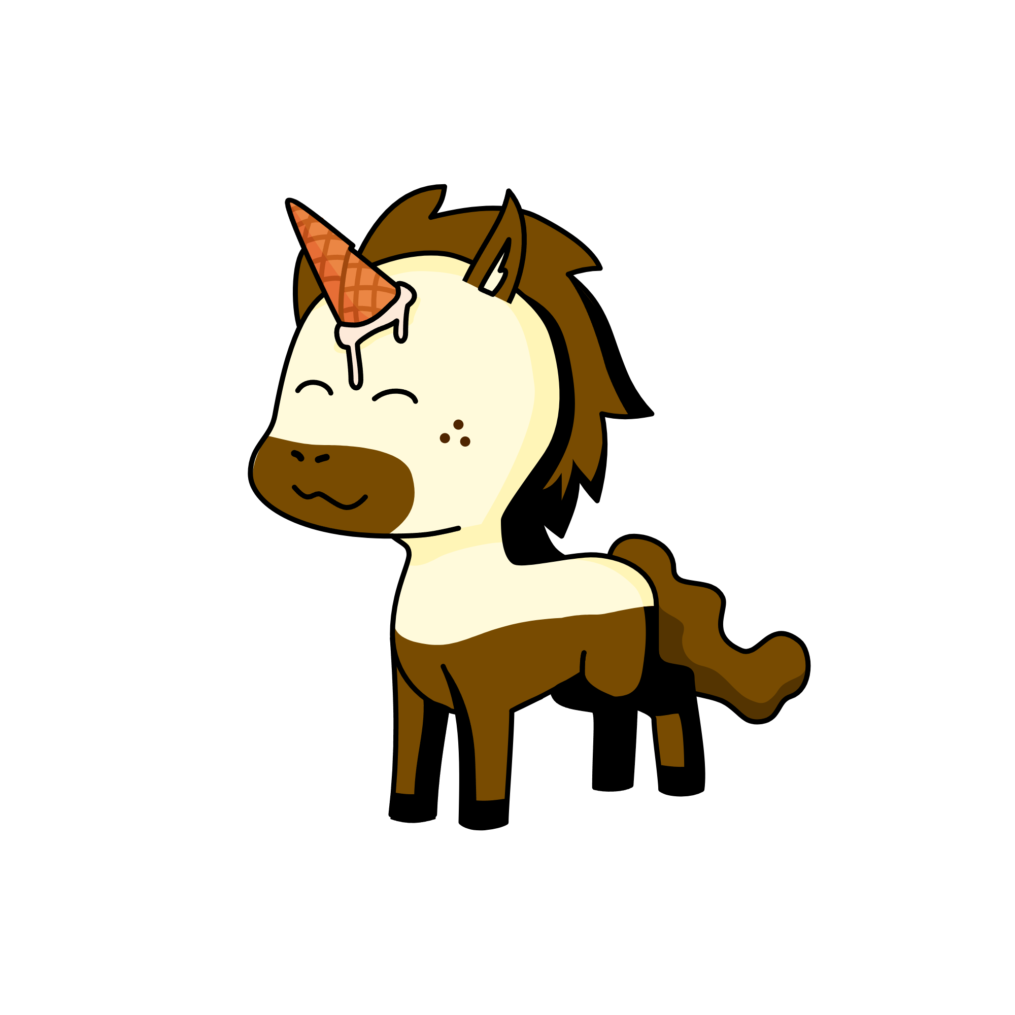 Chocolate Dip, the unicorn