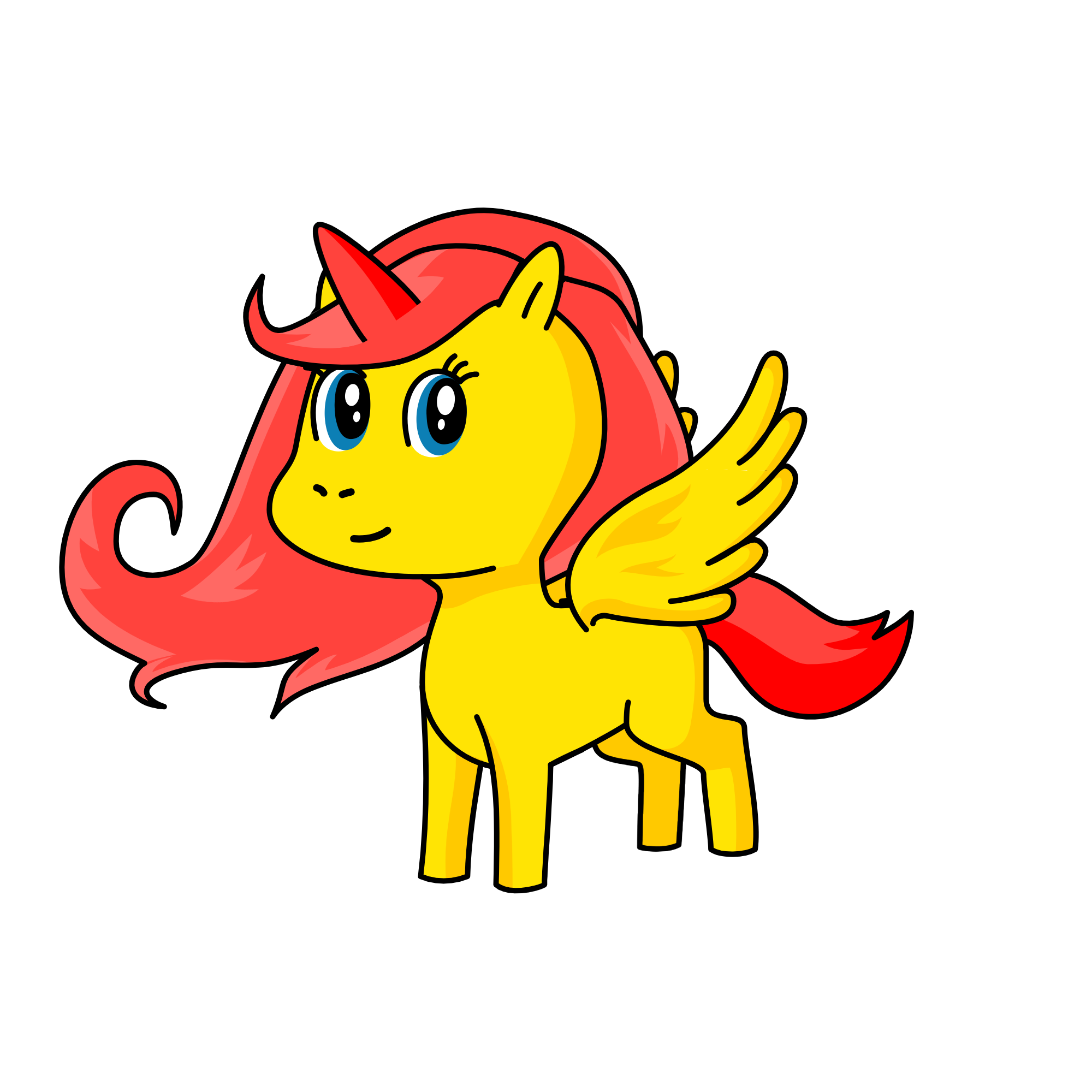 Fluter Shy, the unicorn