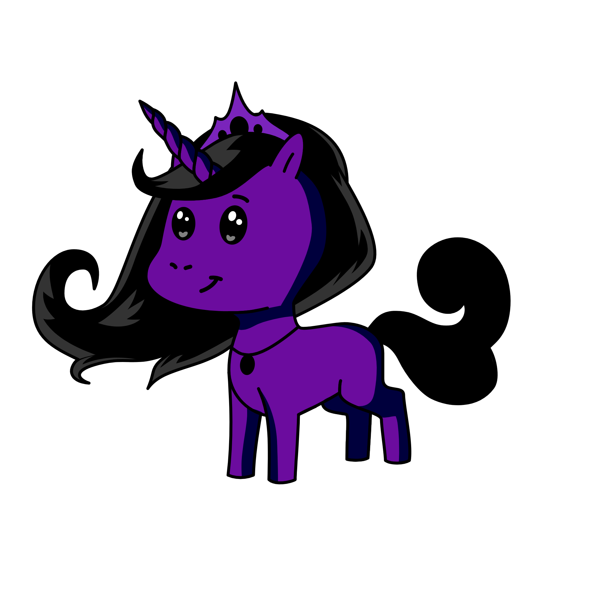 Moon, the unicorn