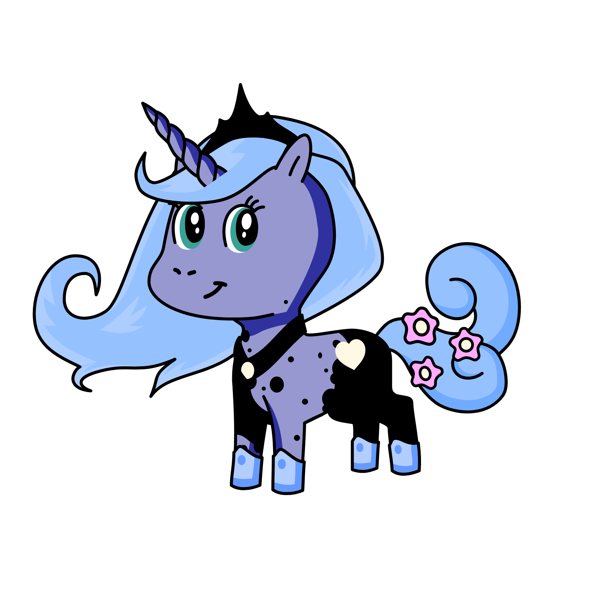 luna, the unicorn
