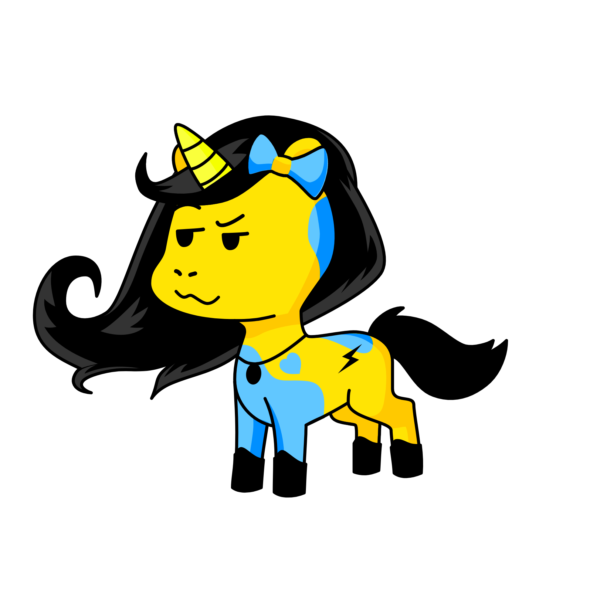 scary sigma, the unicorn