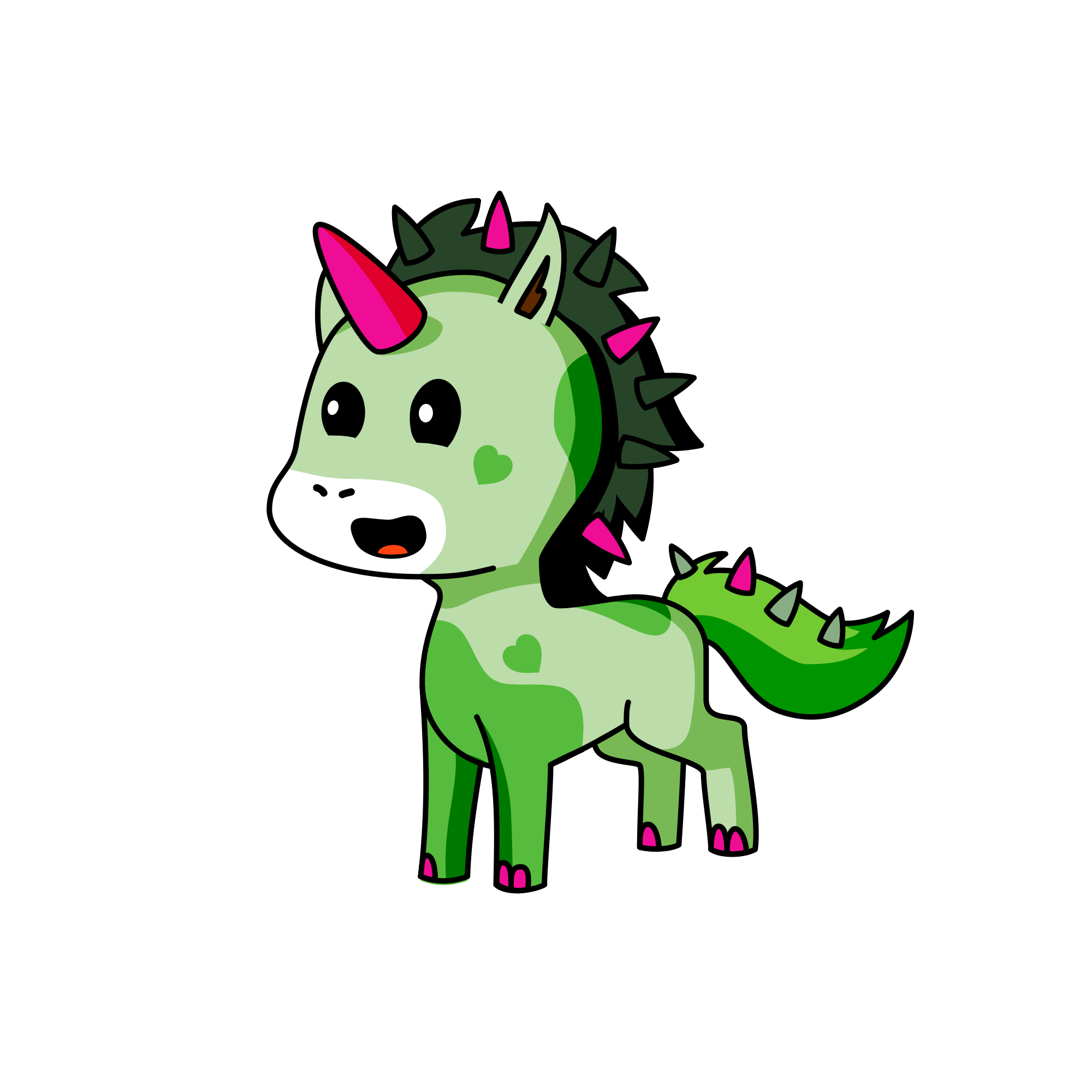 Sprout, the unicorn
