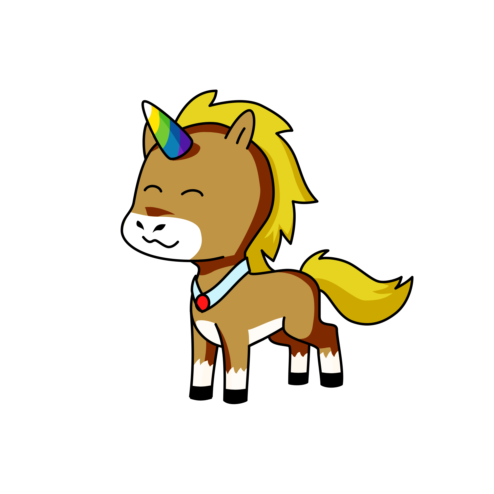 Cutiecorn, the unicorn