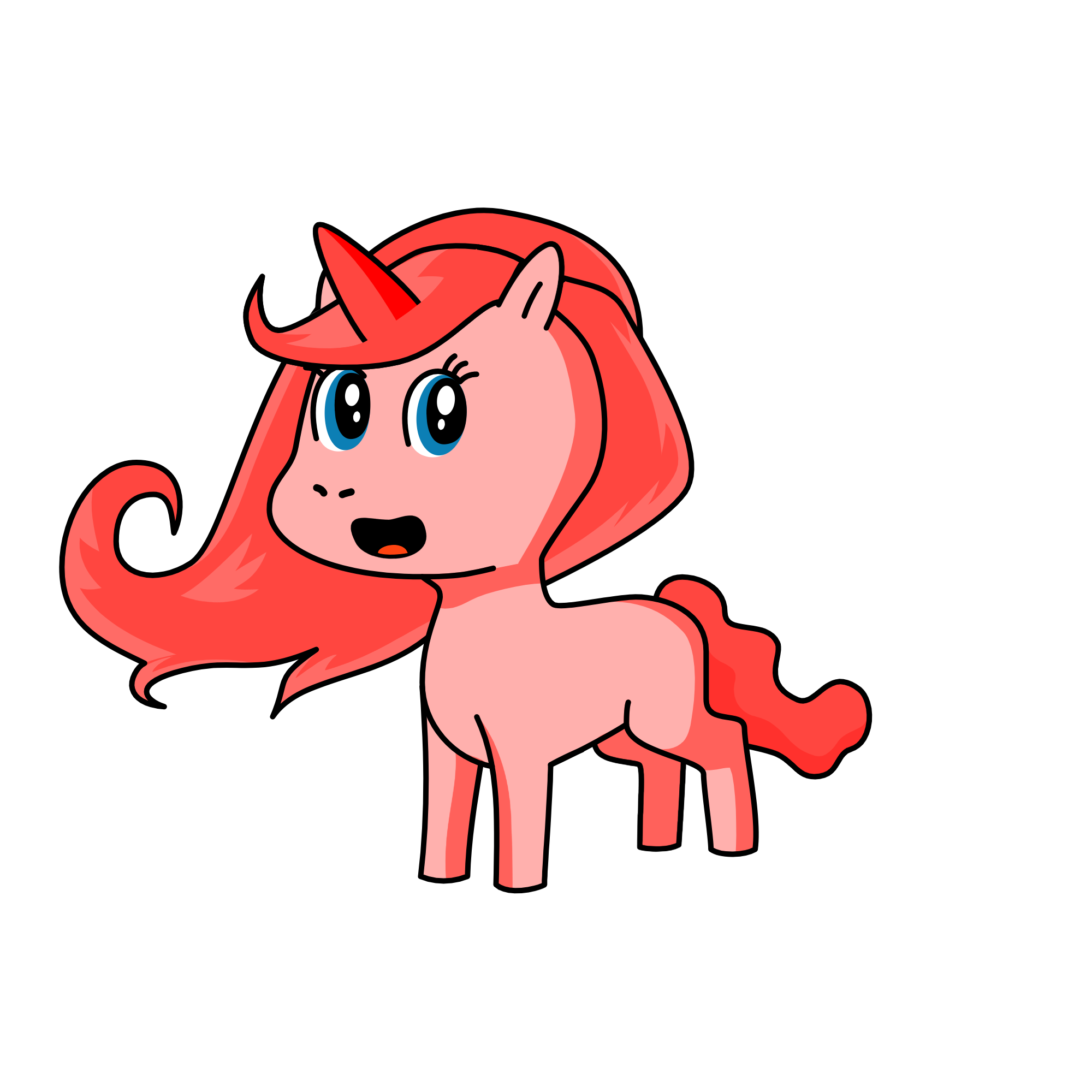 Pinky Pie, the unicorn