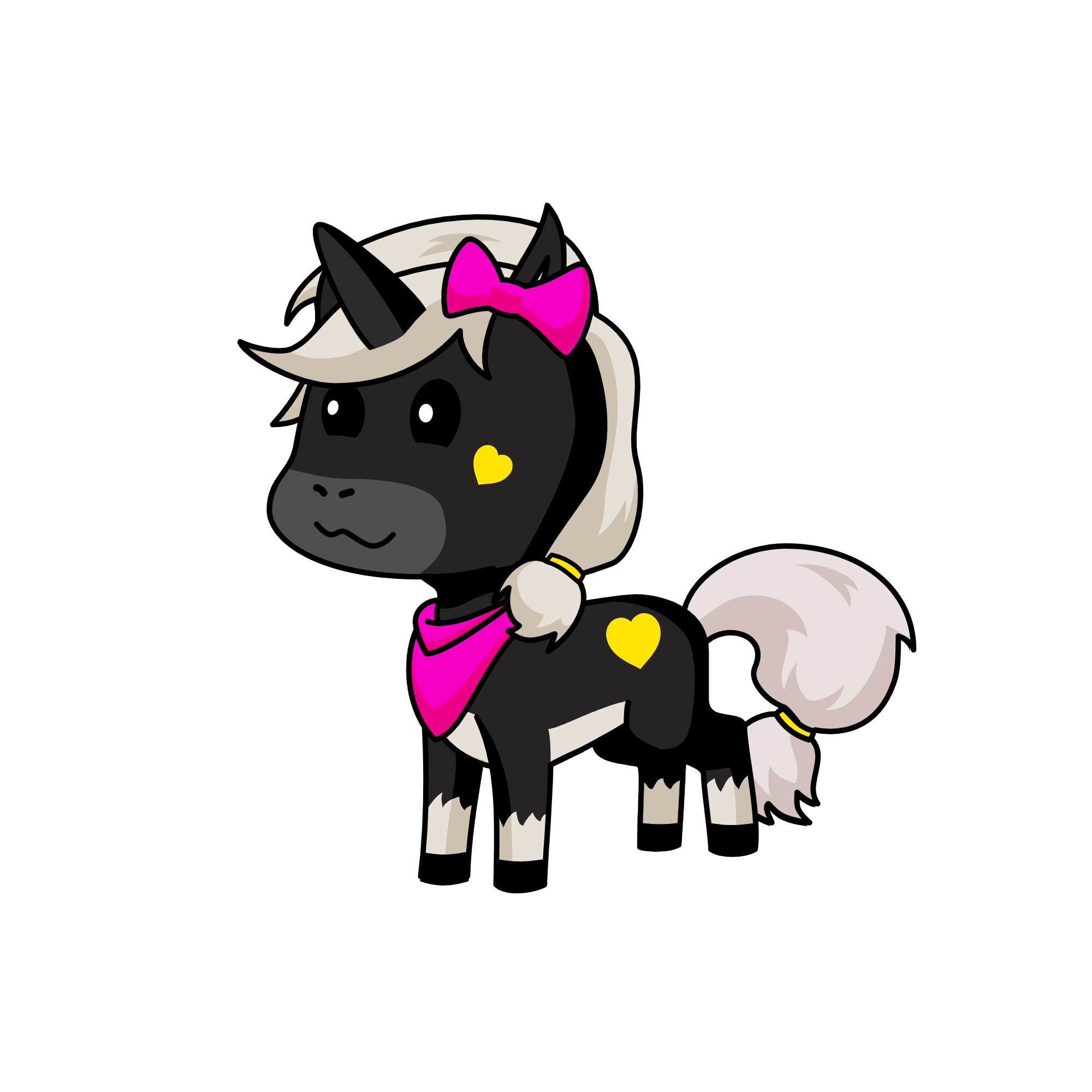 Beep, the unicorn