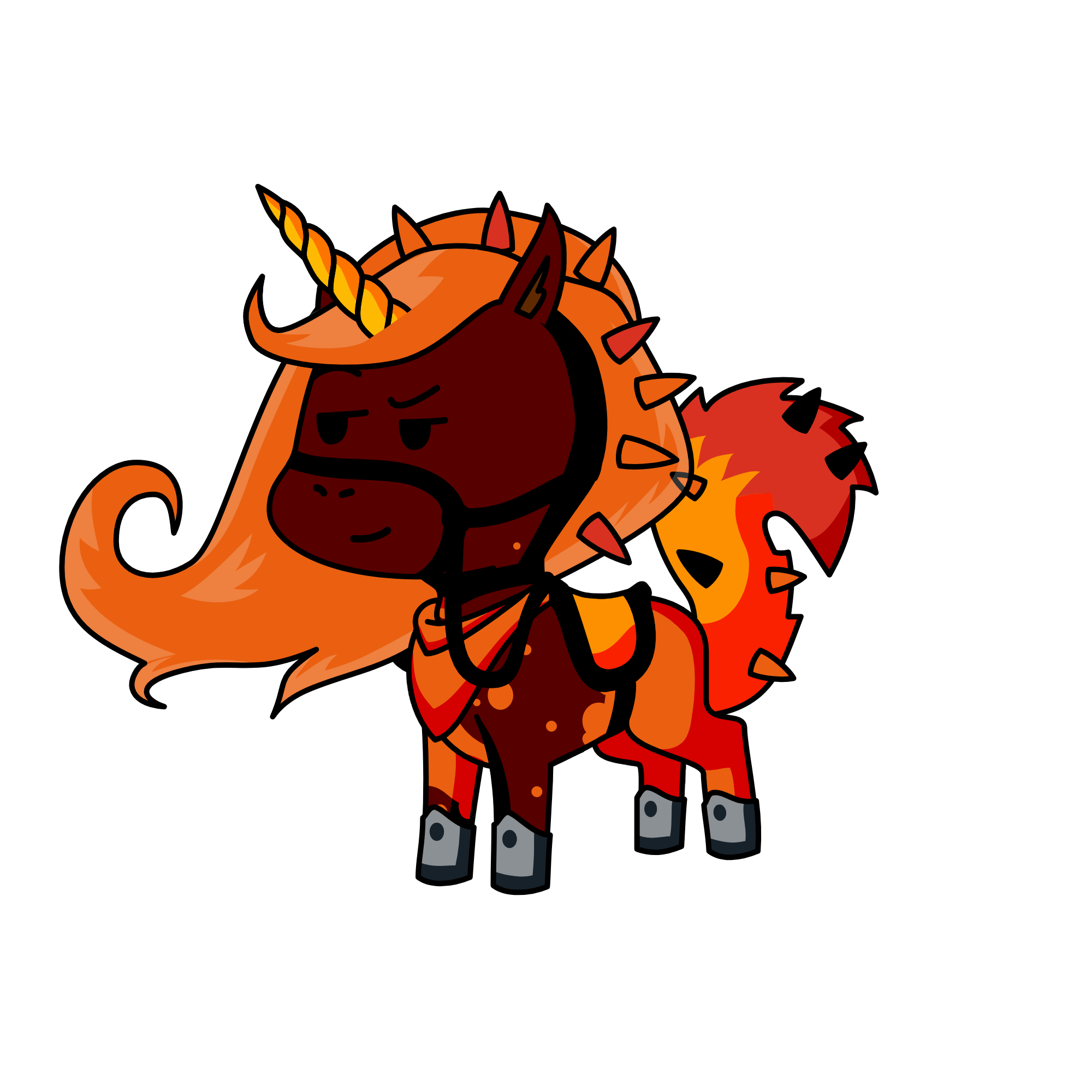 Blaze the monster machine, the unicorn