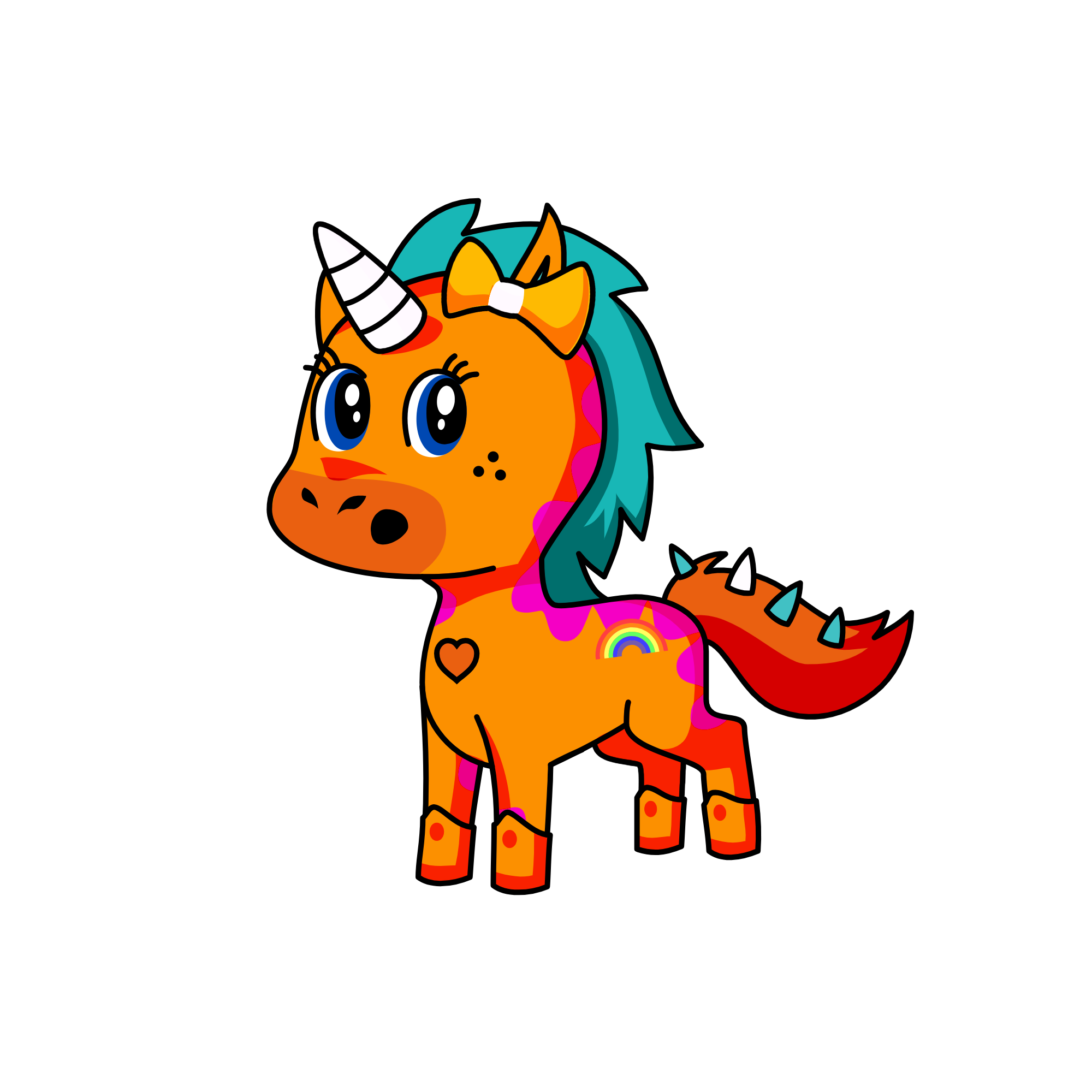 Worried Wart, the unicorn