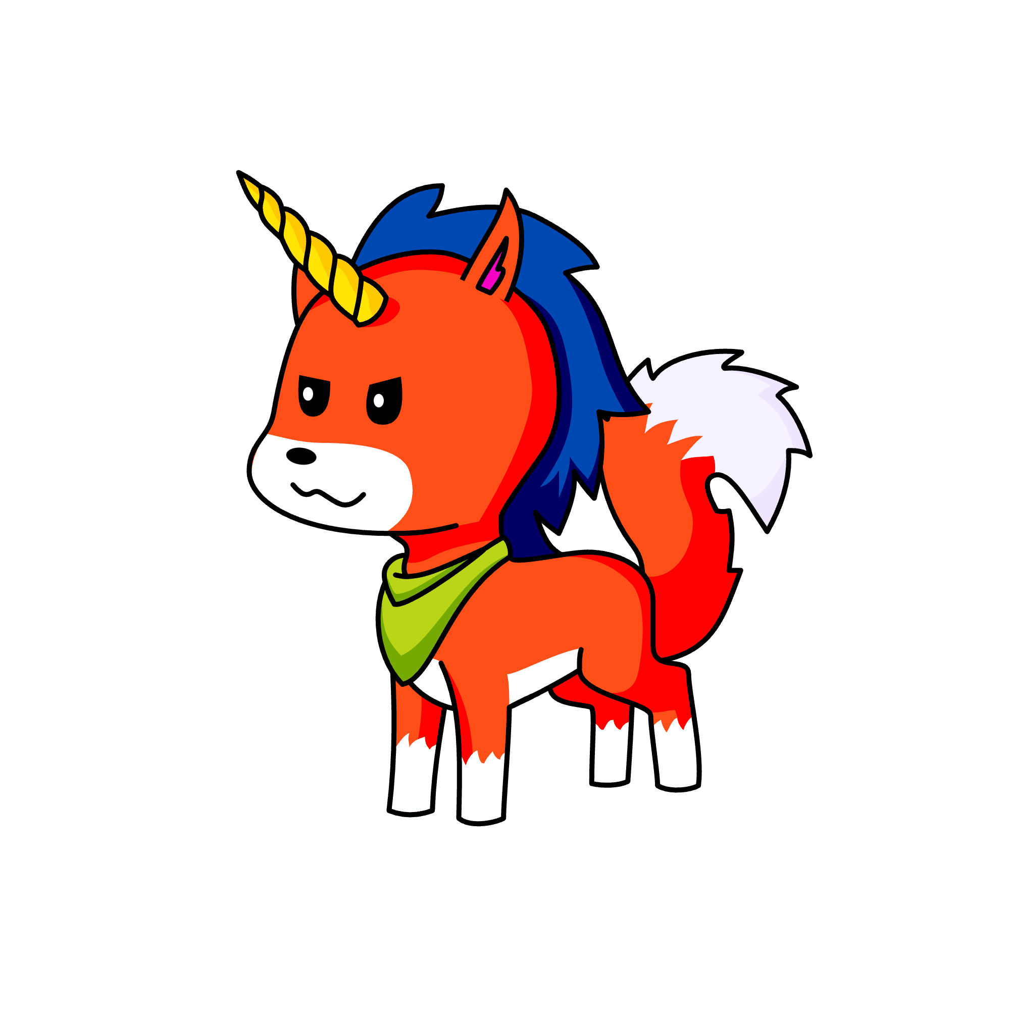 Fox , the unicorn